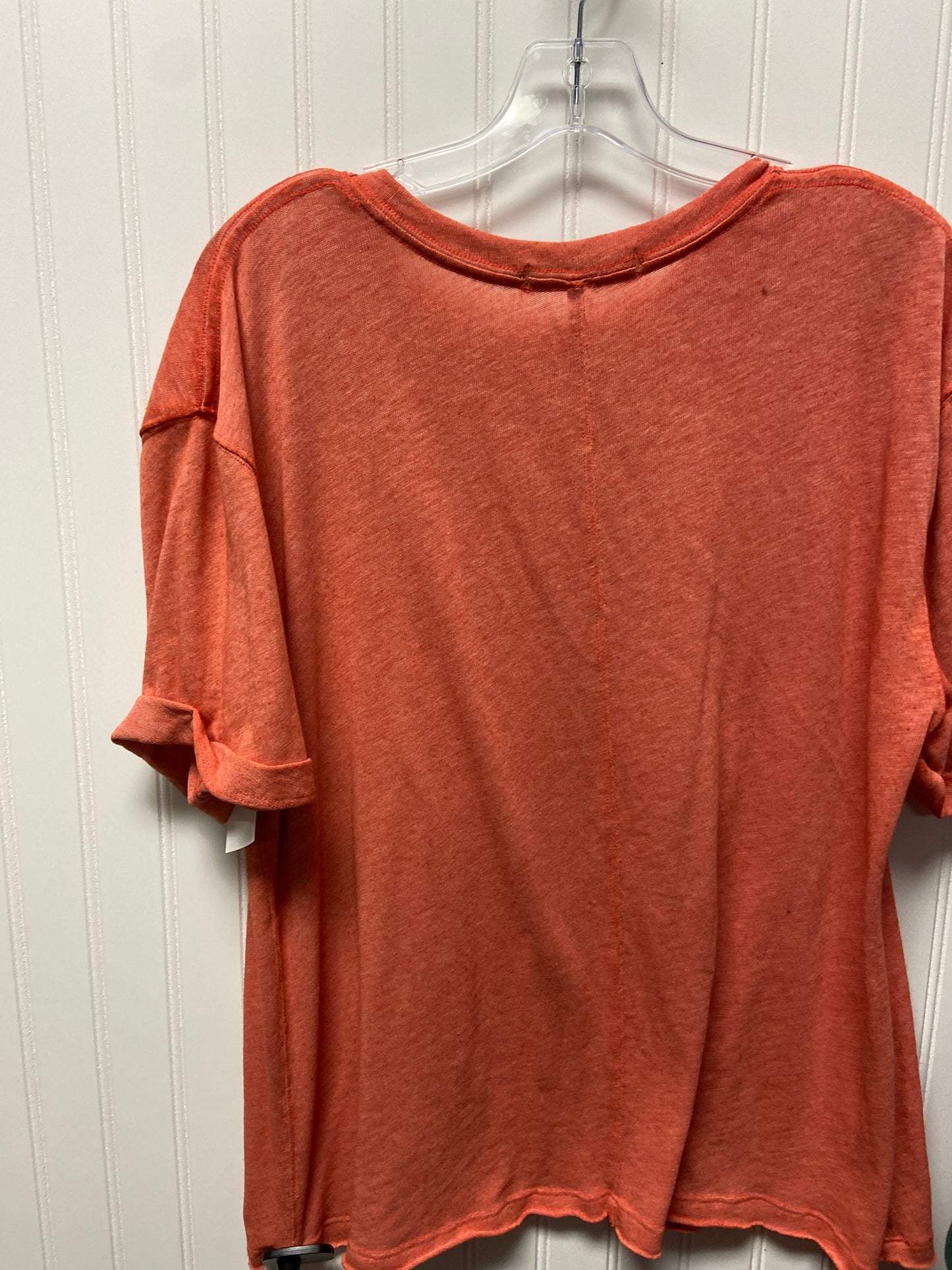 Top Short Sleeve Basic By We The Free In Orange, Size: L