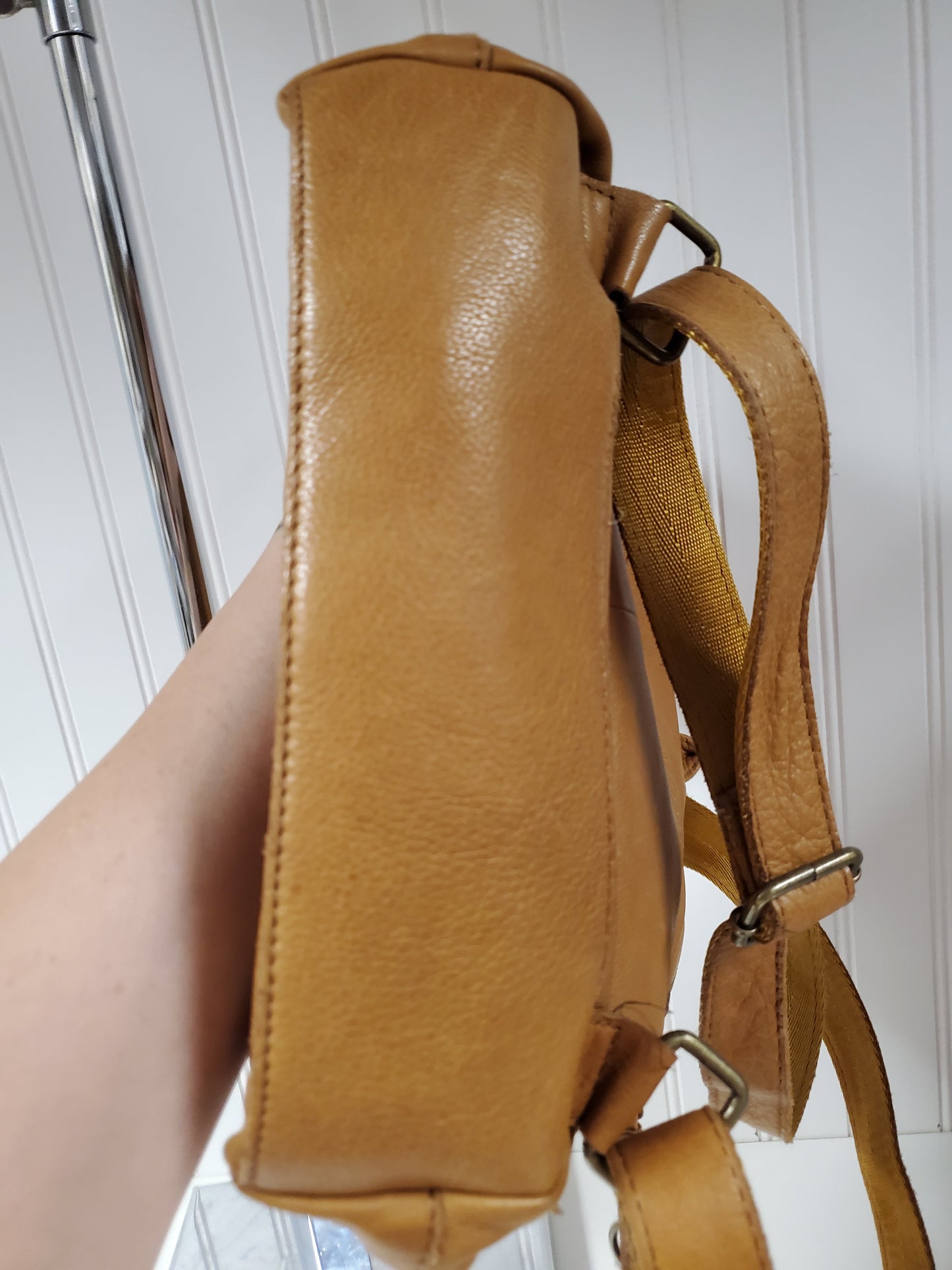 Backpack Leather By American Leather Co, Size: small