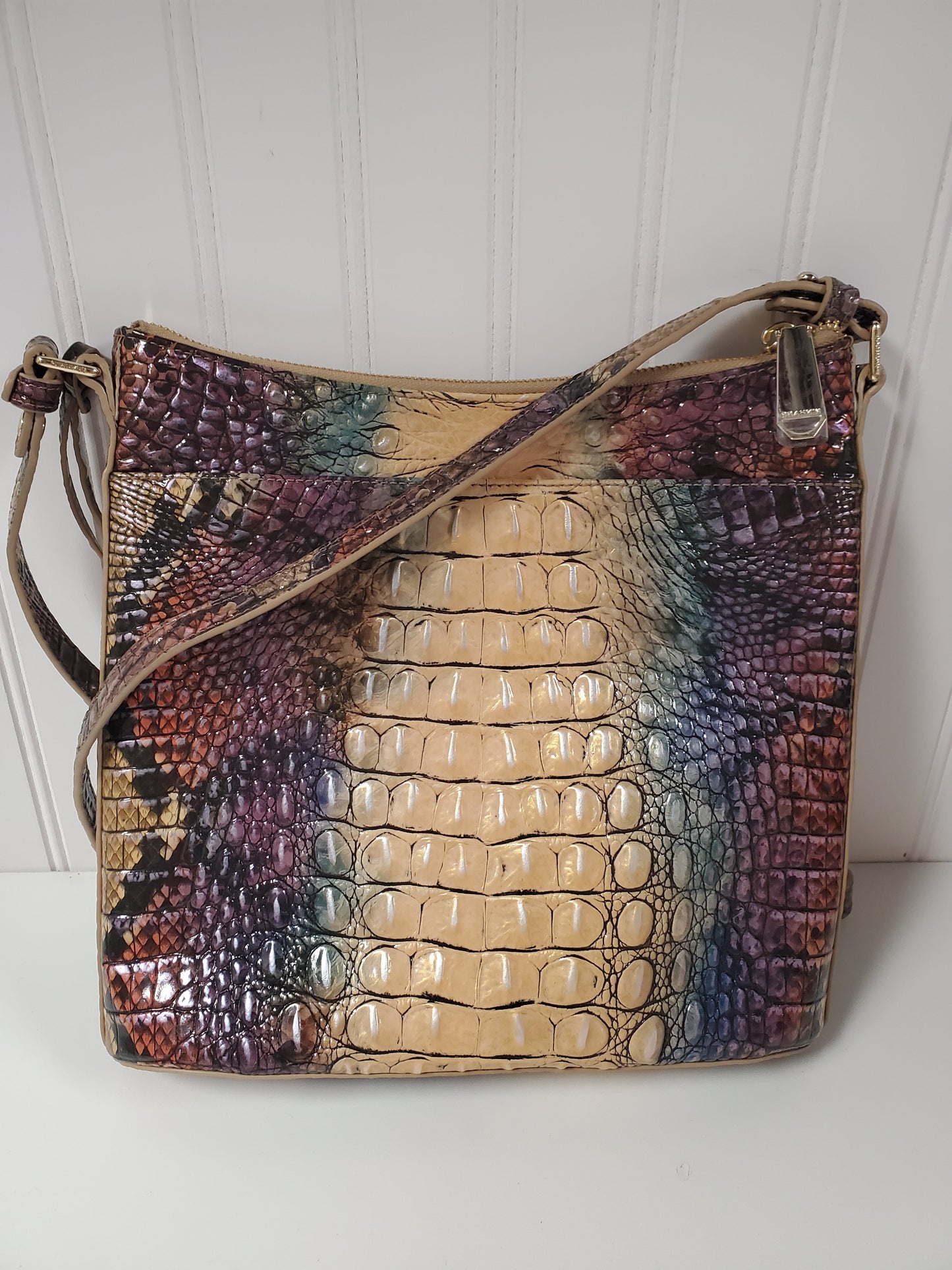 Crossbody Designer By Brahmin, Size: Medium