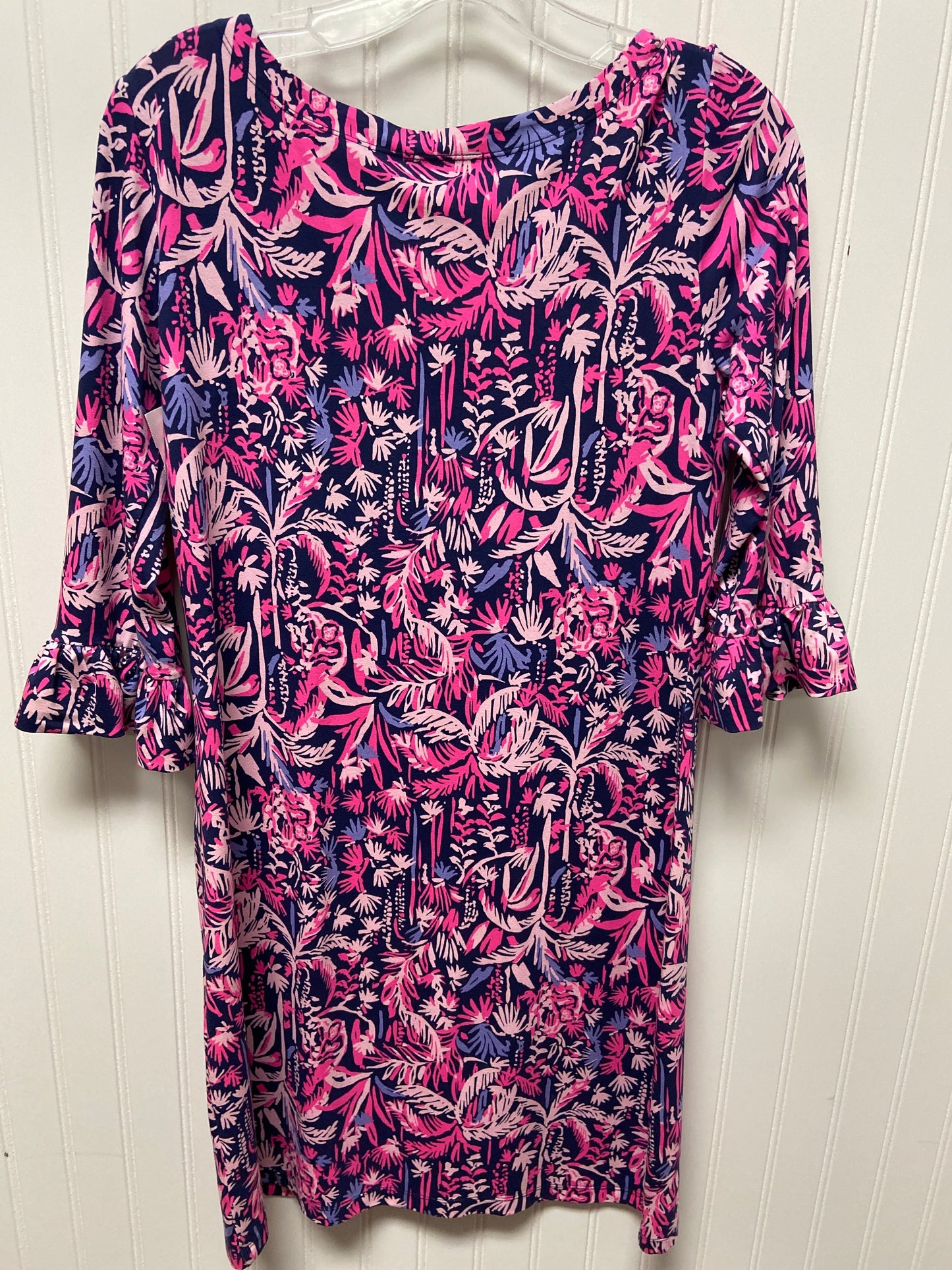 Dress Designer By Lilly Pulitzer In Pink & Purple, Size: S