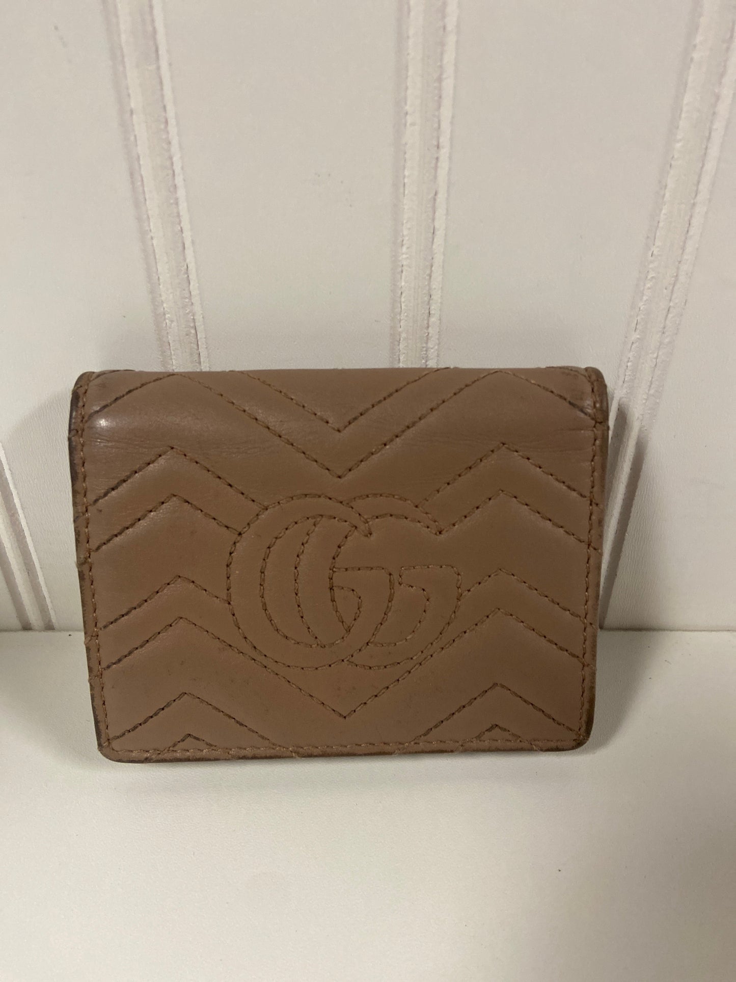 Wallet Luxury Designer By Gucci, Size: Small