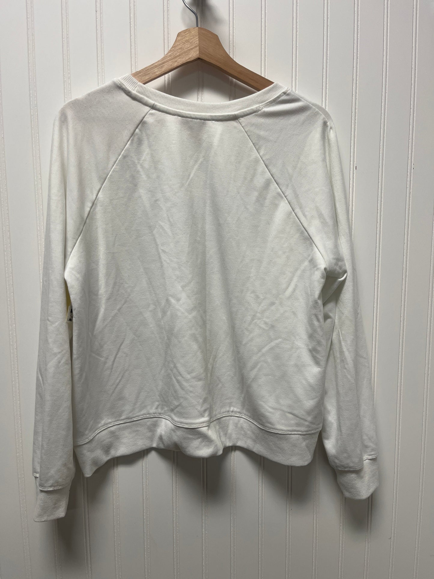 Top Long Sleeve Basic By Philosophy In White, Size: L