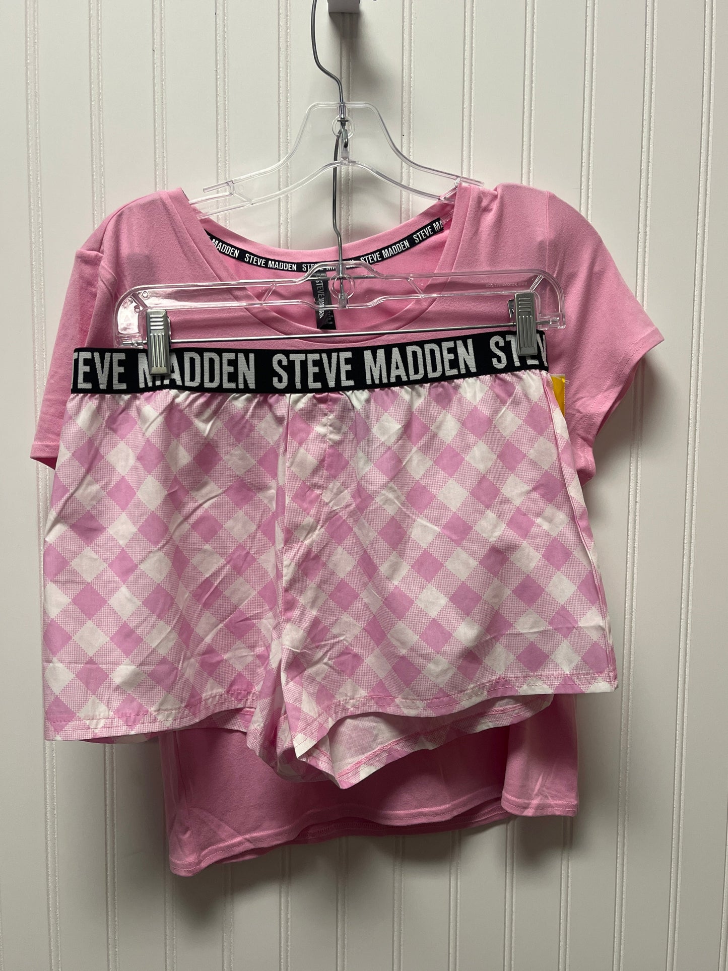 Shorts Set By Steve Madden In Pink, Size: S