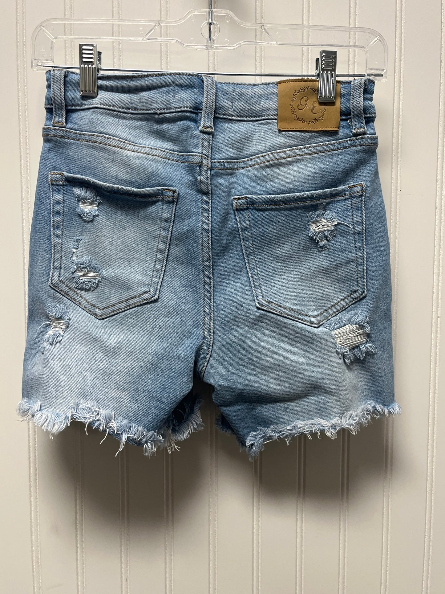 Shorts By Clothes Mentor In Blue Denim, Size: 4