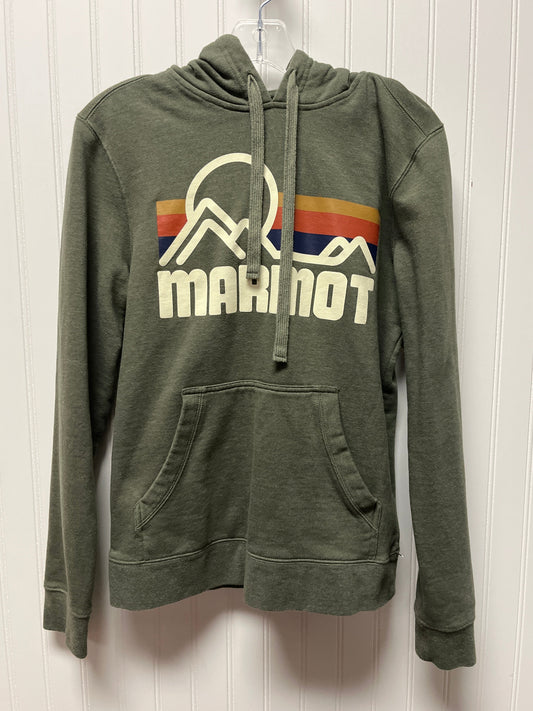 Sweatshirt Hoodie By Marmot In Green, Size: S