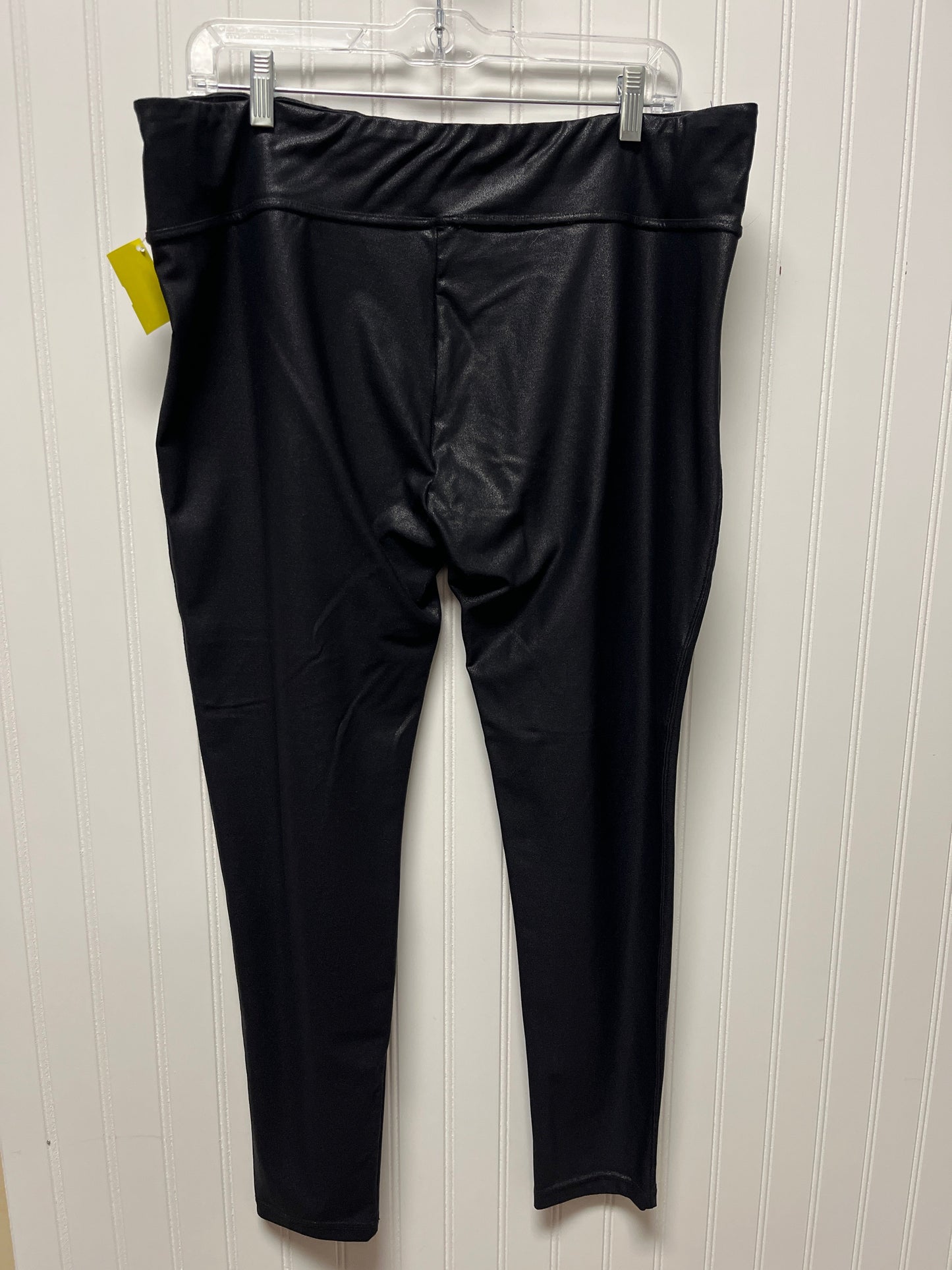 Pants Leggings By Clothes Mentor In Black, Size: 3x