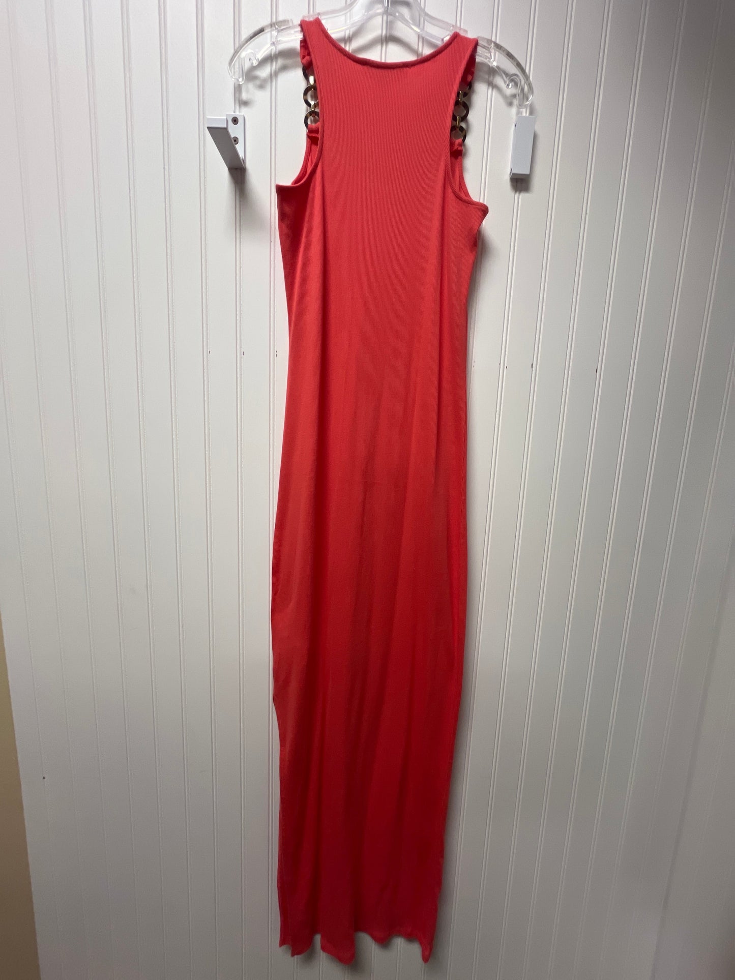 Dress Casual Maxi By Michael By Michael Kors In Coral, Size: Xs