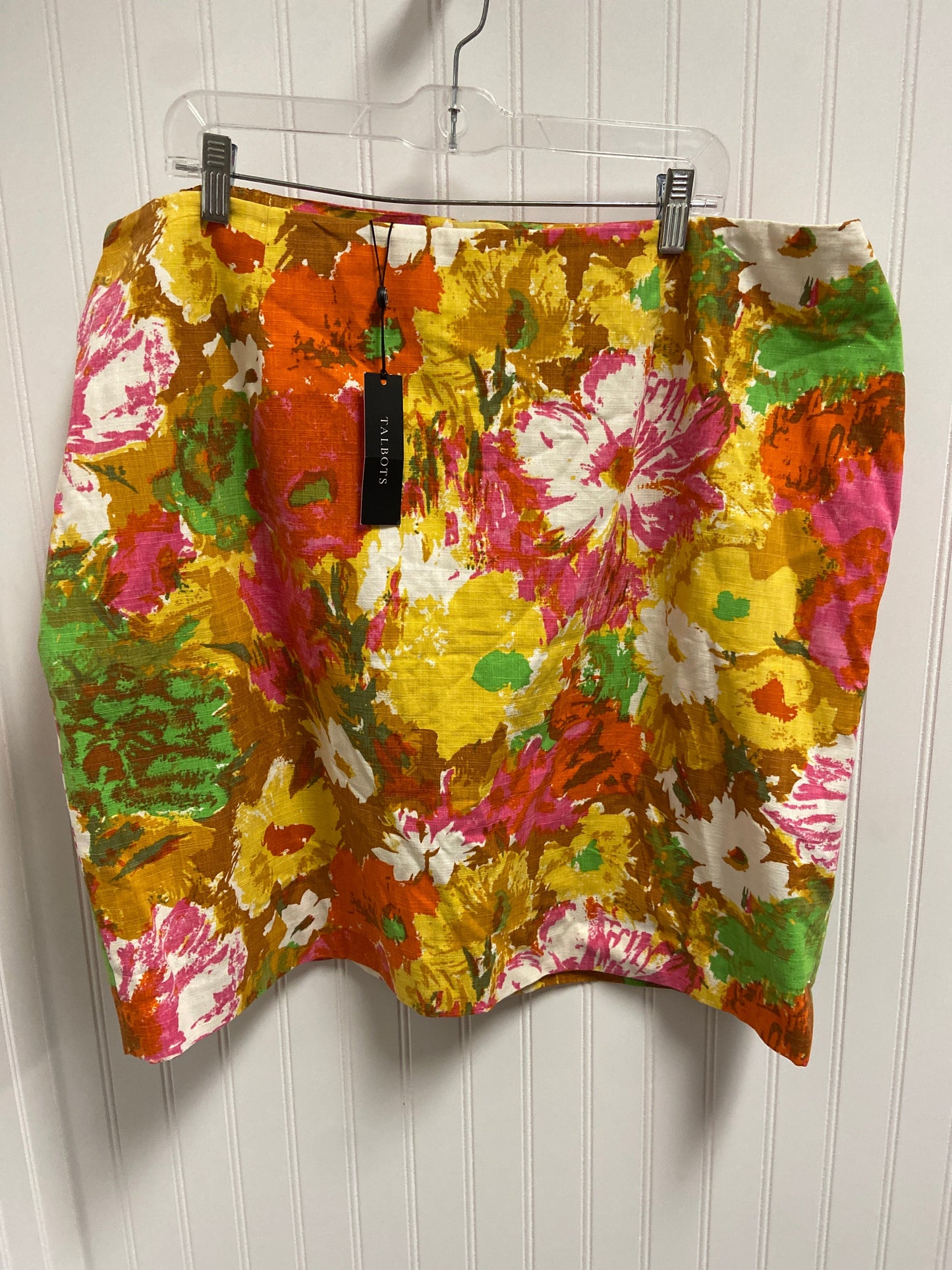 Skirt Mini & Short By Talbots In Multi-colored, Size: 20