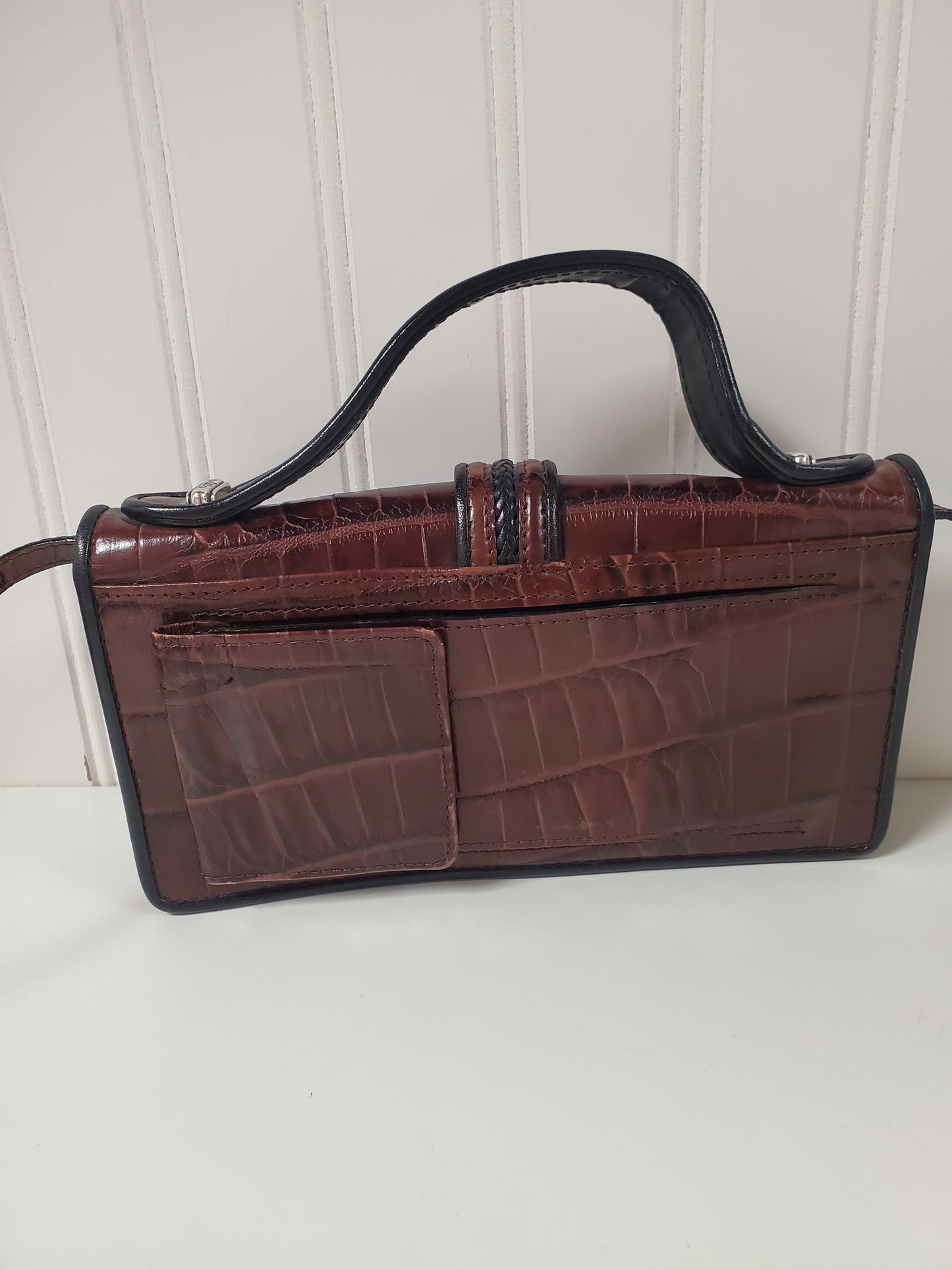 Crossbody Leather By Brighton, Size: Small