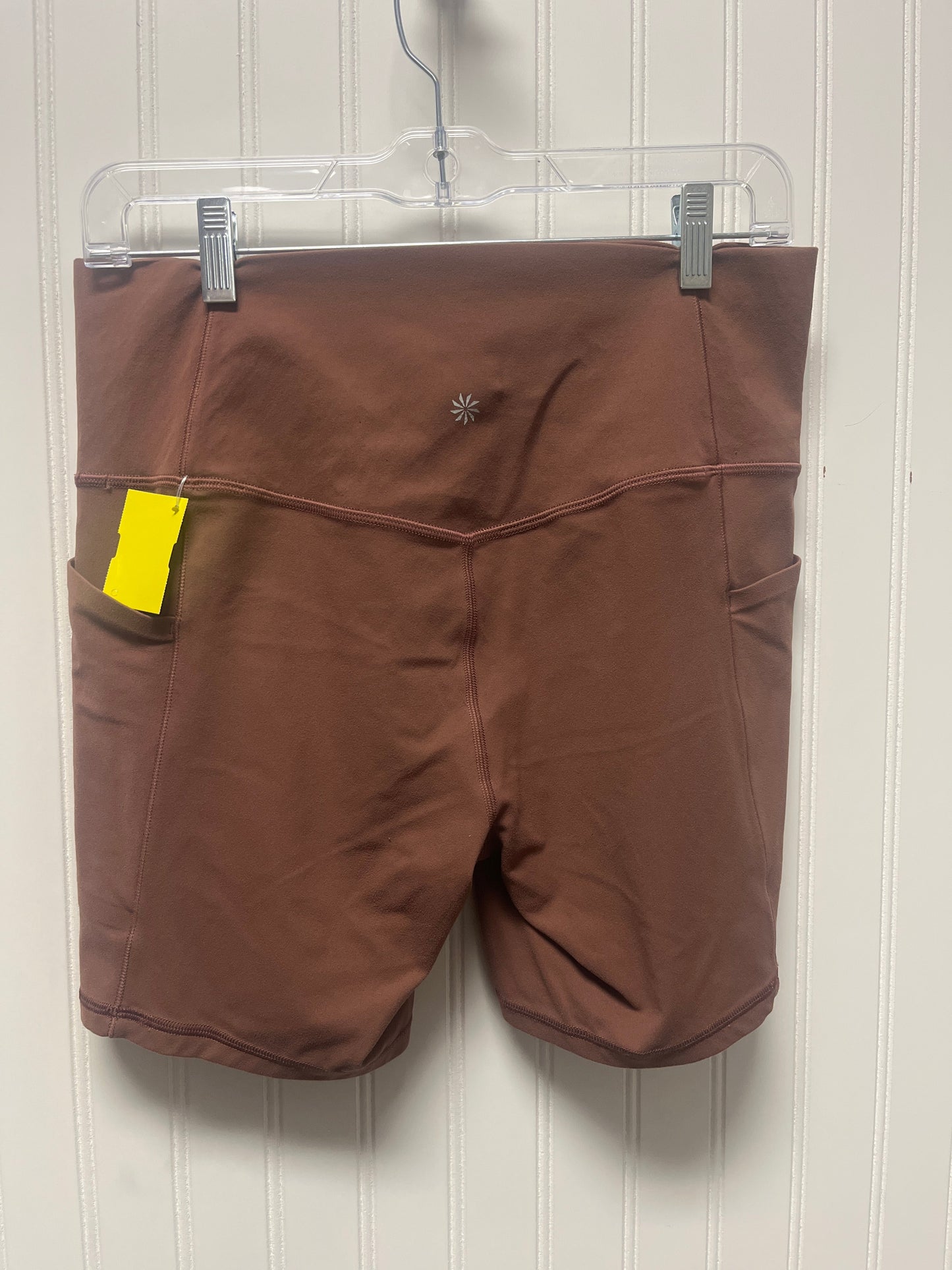 Athletic Shorts By Athleta In Brown, Size: L