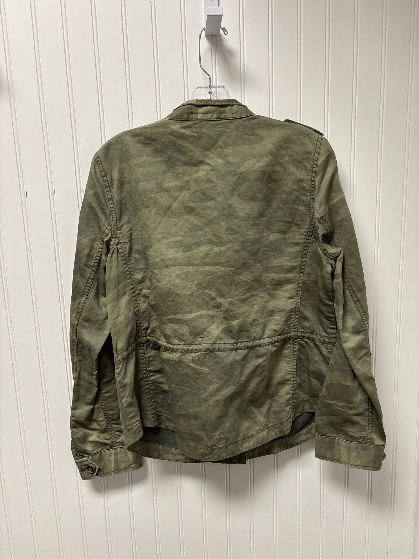 Jacket Utility By Loft In Camouflage Print, Size: M