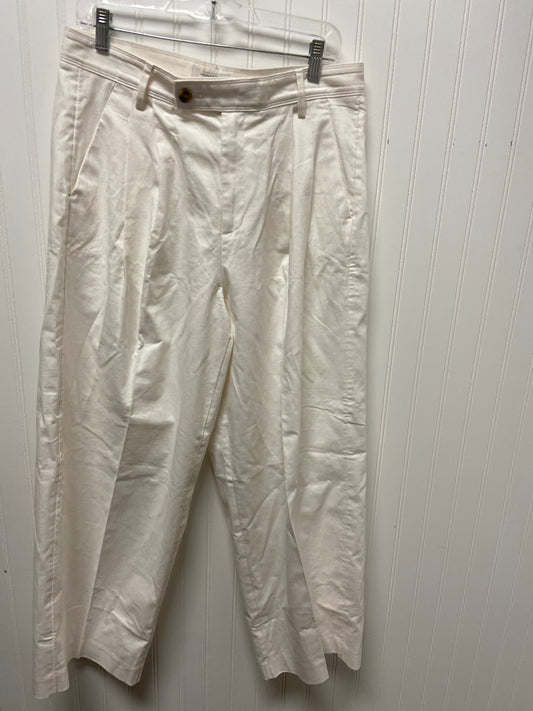 Pants Dress By Banana Republic In White, Size: 12