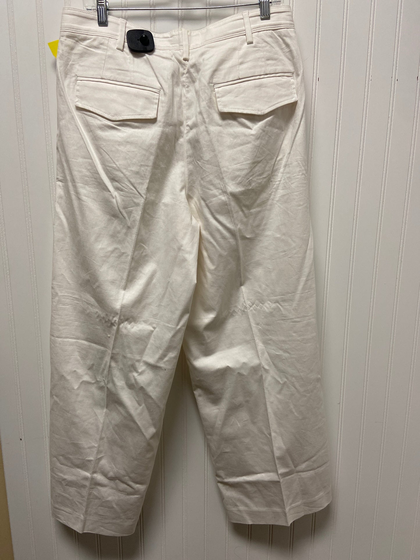 Pants Dress By Banana Republic In White, Size: 12