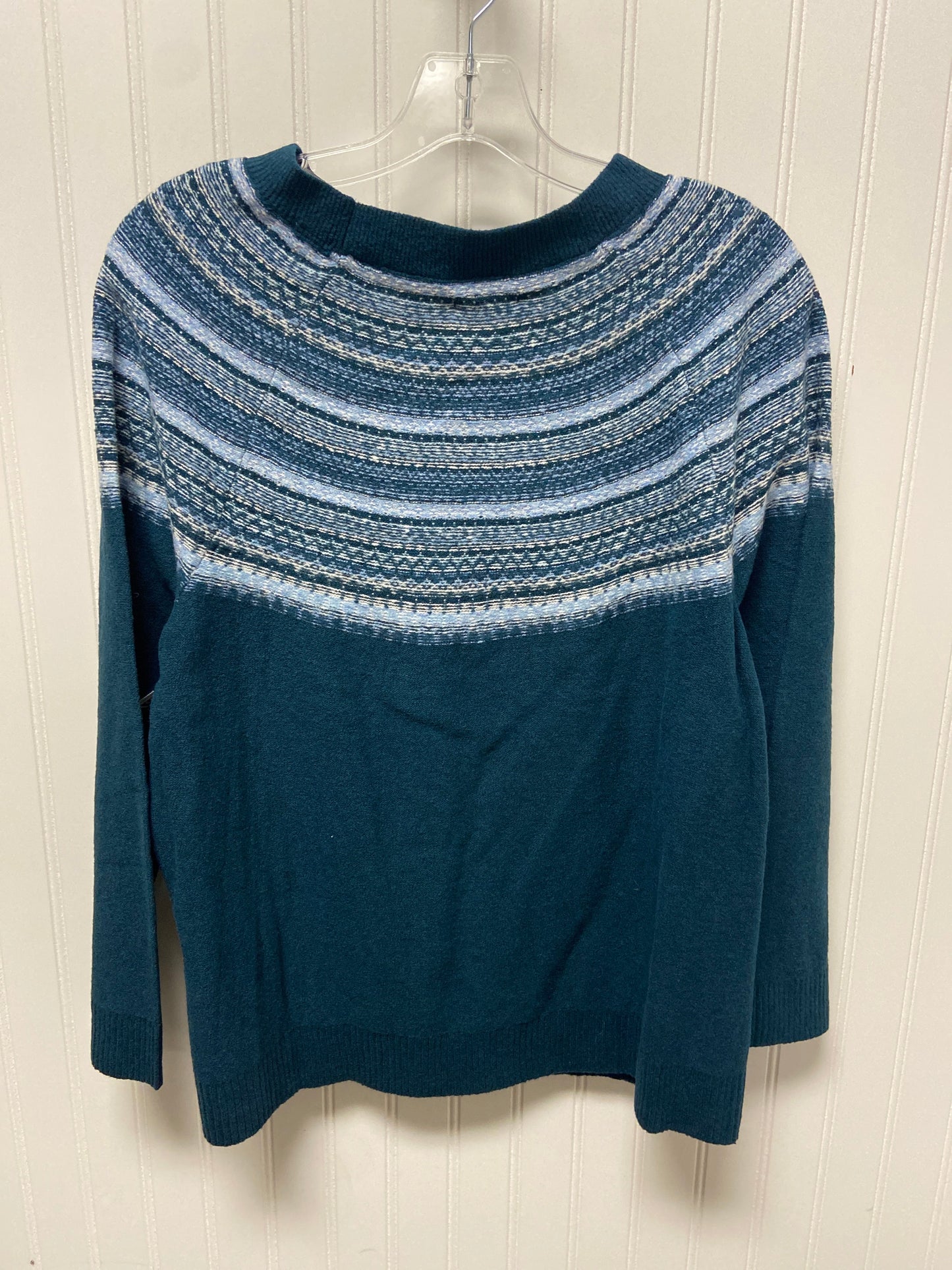 Sweater By J. Jill In Teal, Size: M