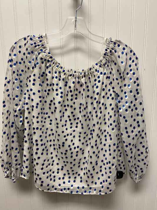 Top Long Sleeve Designer By Lilly Pulitzer In Polkadot Pattern, Size: S