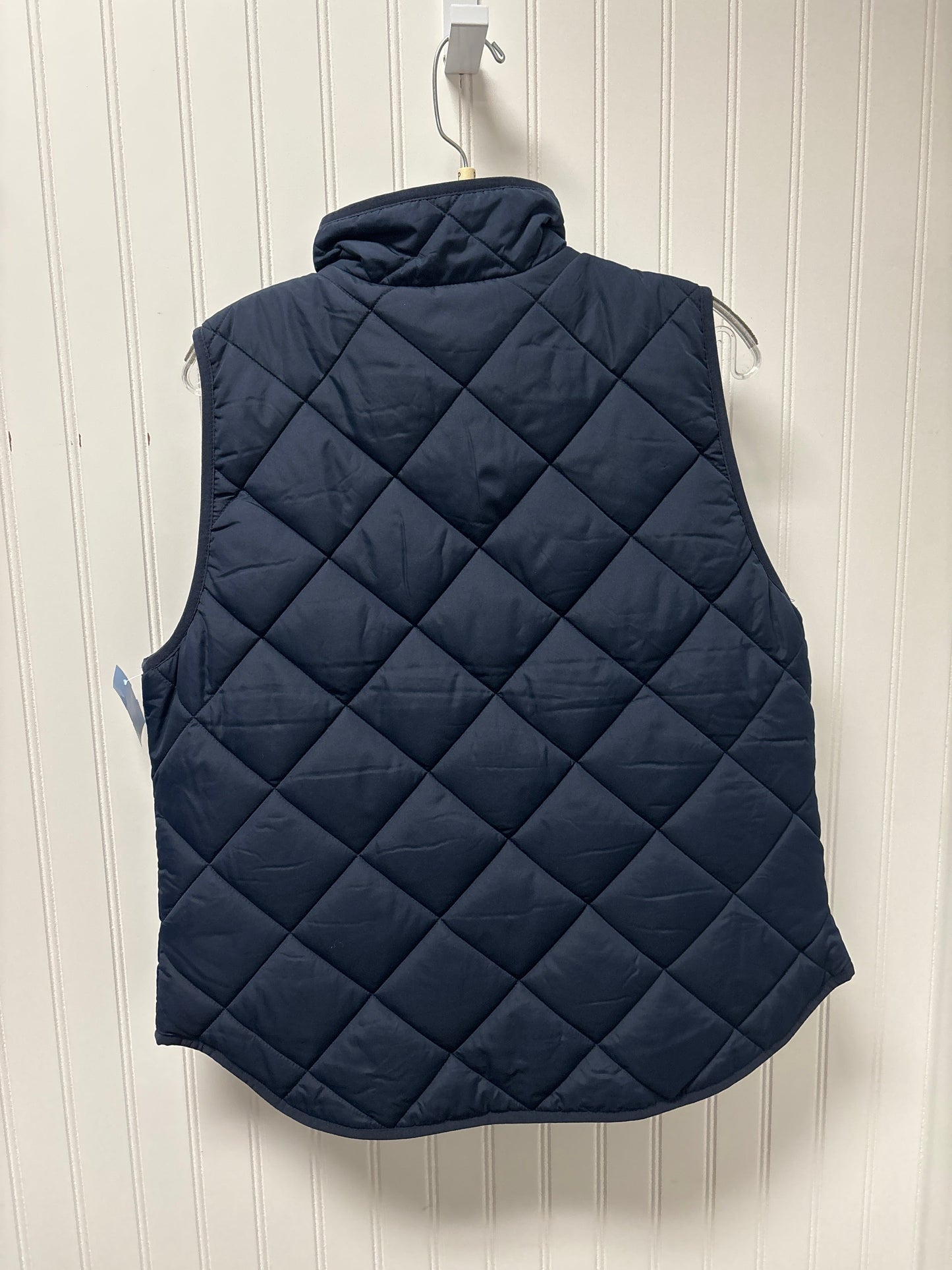 Vest Puffer & Quilted By J. Crew In Navy, Size: L