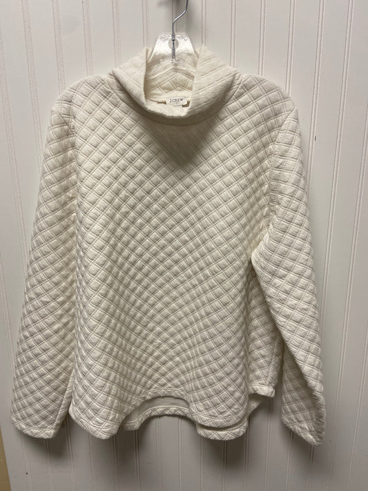 Top Long Sleeve By J. Crew In Cream, Size: Xl