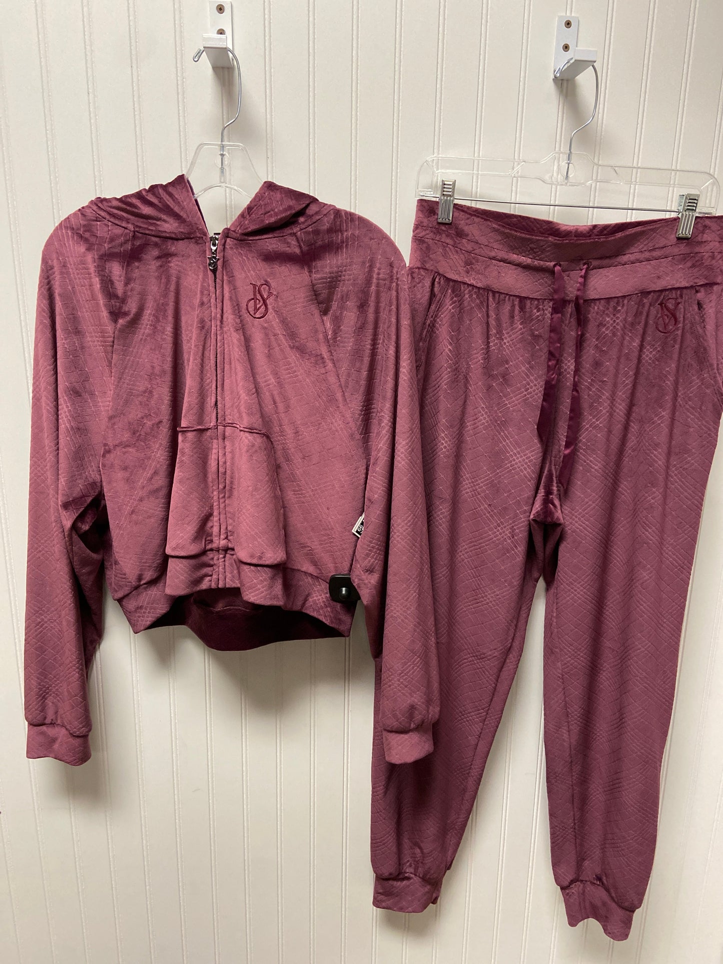 Lounge Set Pants By Victorias Secret In Purple, Size: M