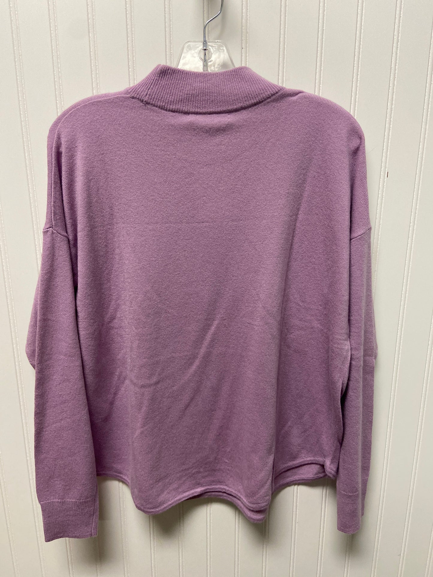 Sweater By Madewell In Purple, Size: M