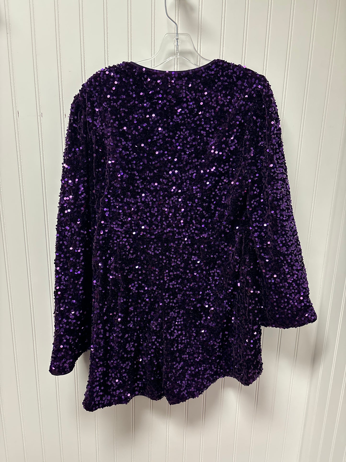 Romper By Clothes Mentor In Purple, Size: L