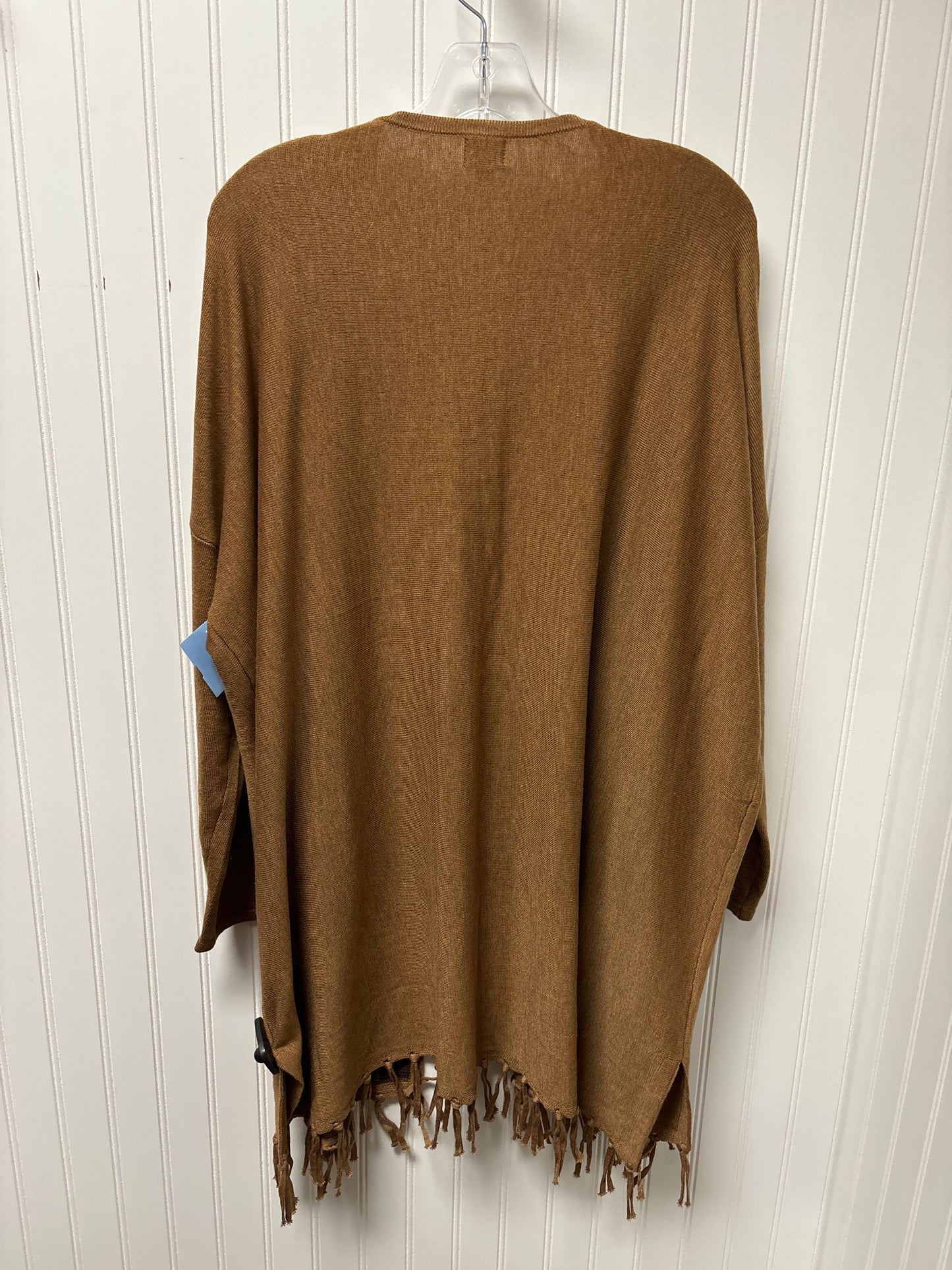 Sweater Cardigan By Cmb In Tan, Size: M