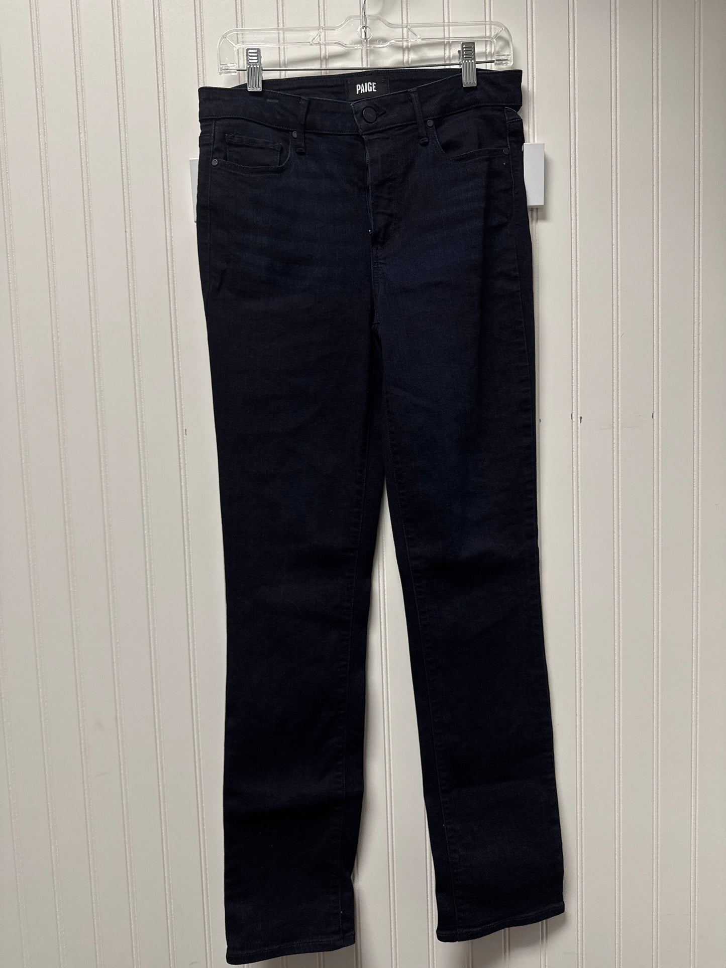 Jeans Skinny By Paige In Blue Denim, Size: 8