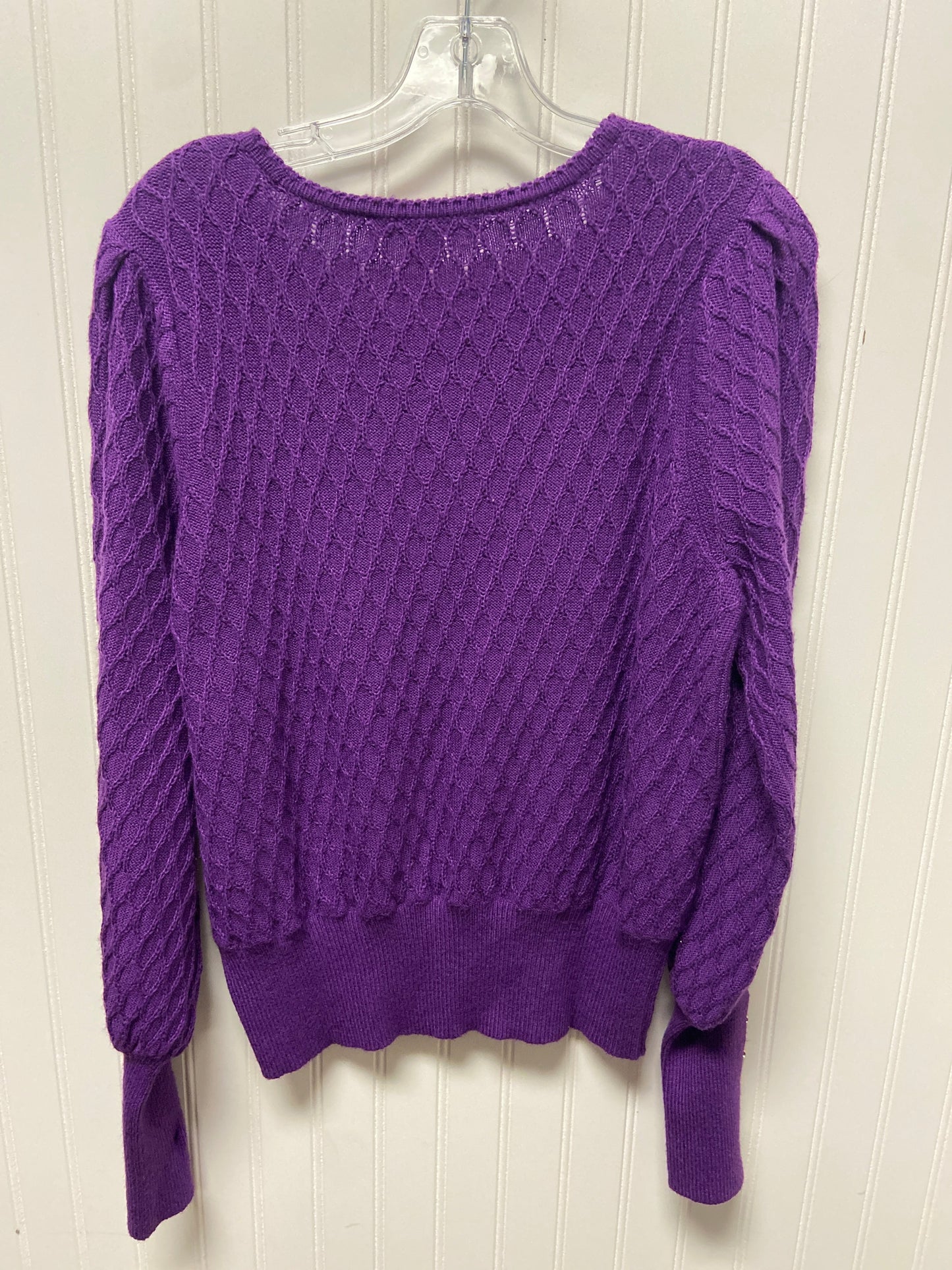 Sweater Designer By Lilly Pulitzer In Purple, Size: L