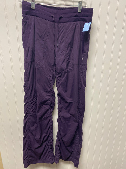 Athletic Pants By Lululemon In Purple, Size: S