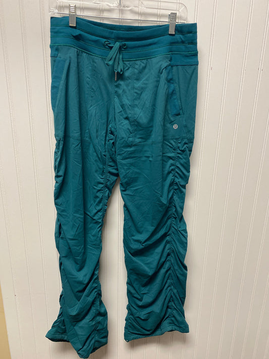 Athletic Pants By Lululemon In Green, Size: M