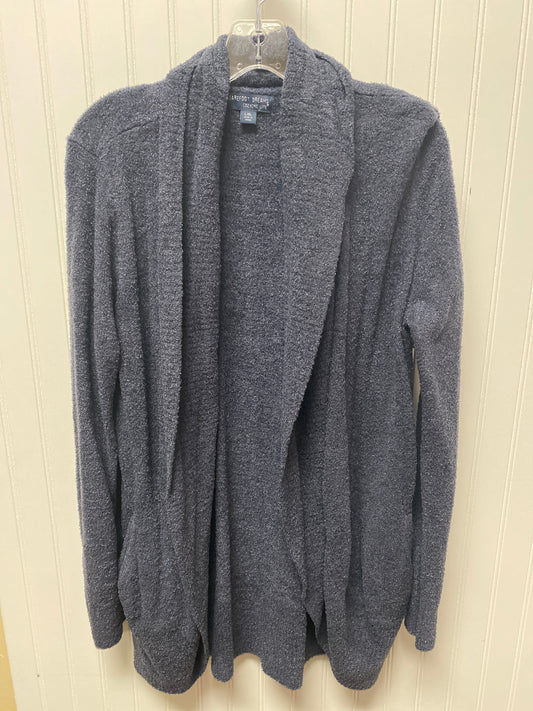 Sweater Cardigan By Barefoot Dreams In Blue, Size: Xl