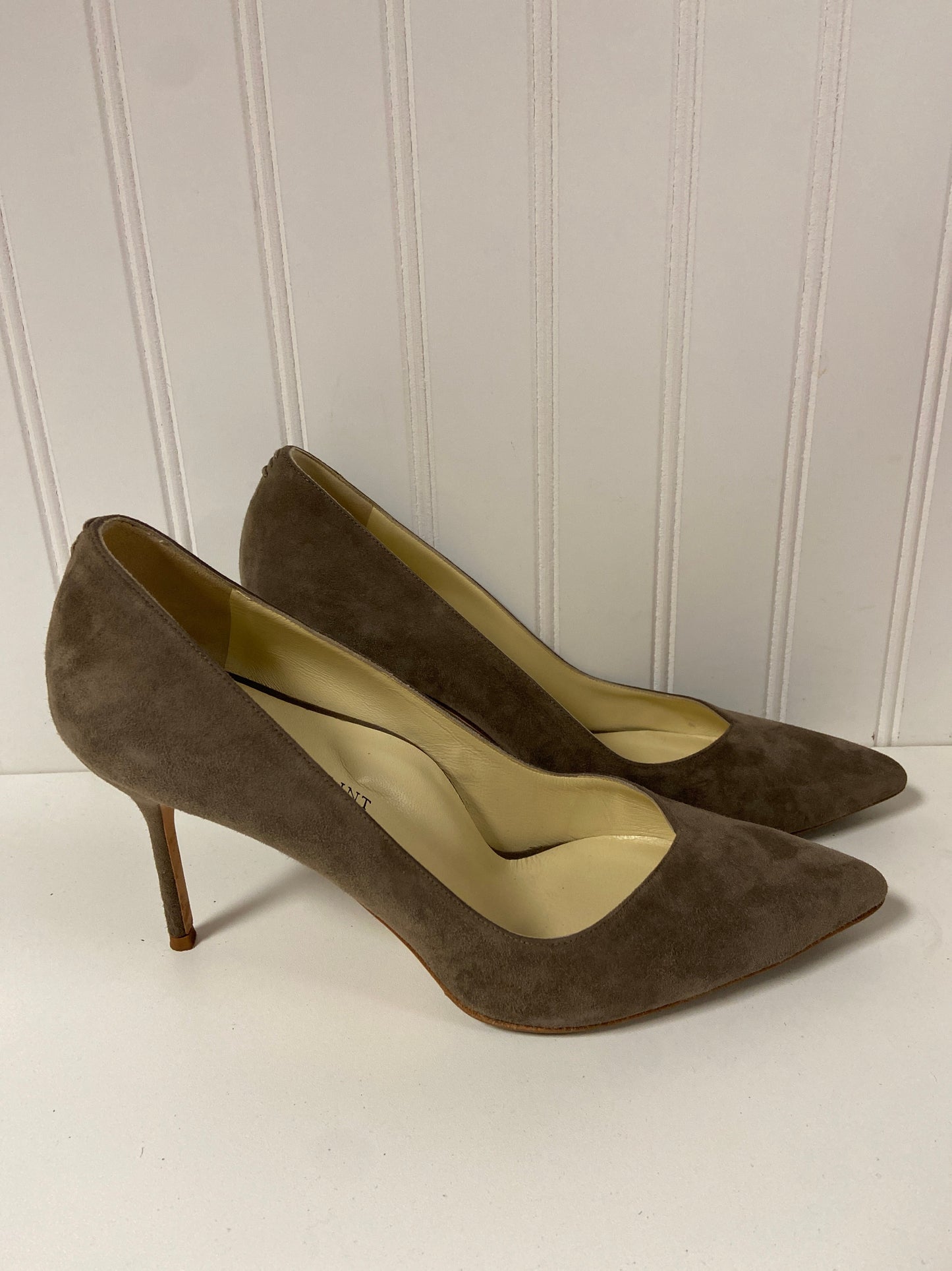 Shoes Heels Stiletto By Sarah Flint In Taupe, Size: 10