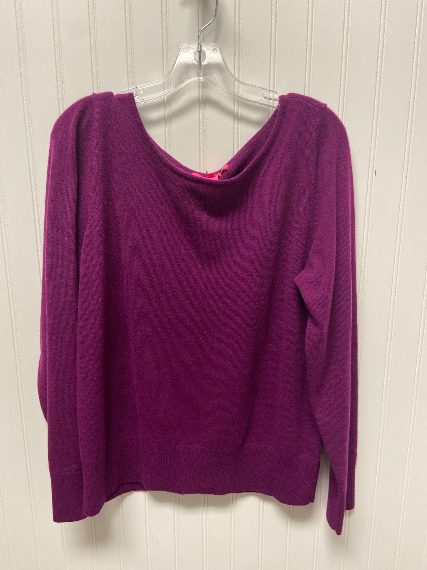 Sweater Designer By Lilly Pulitzer In Purple, Size: Xl