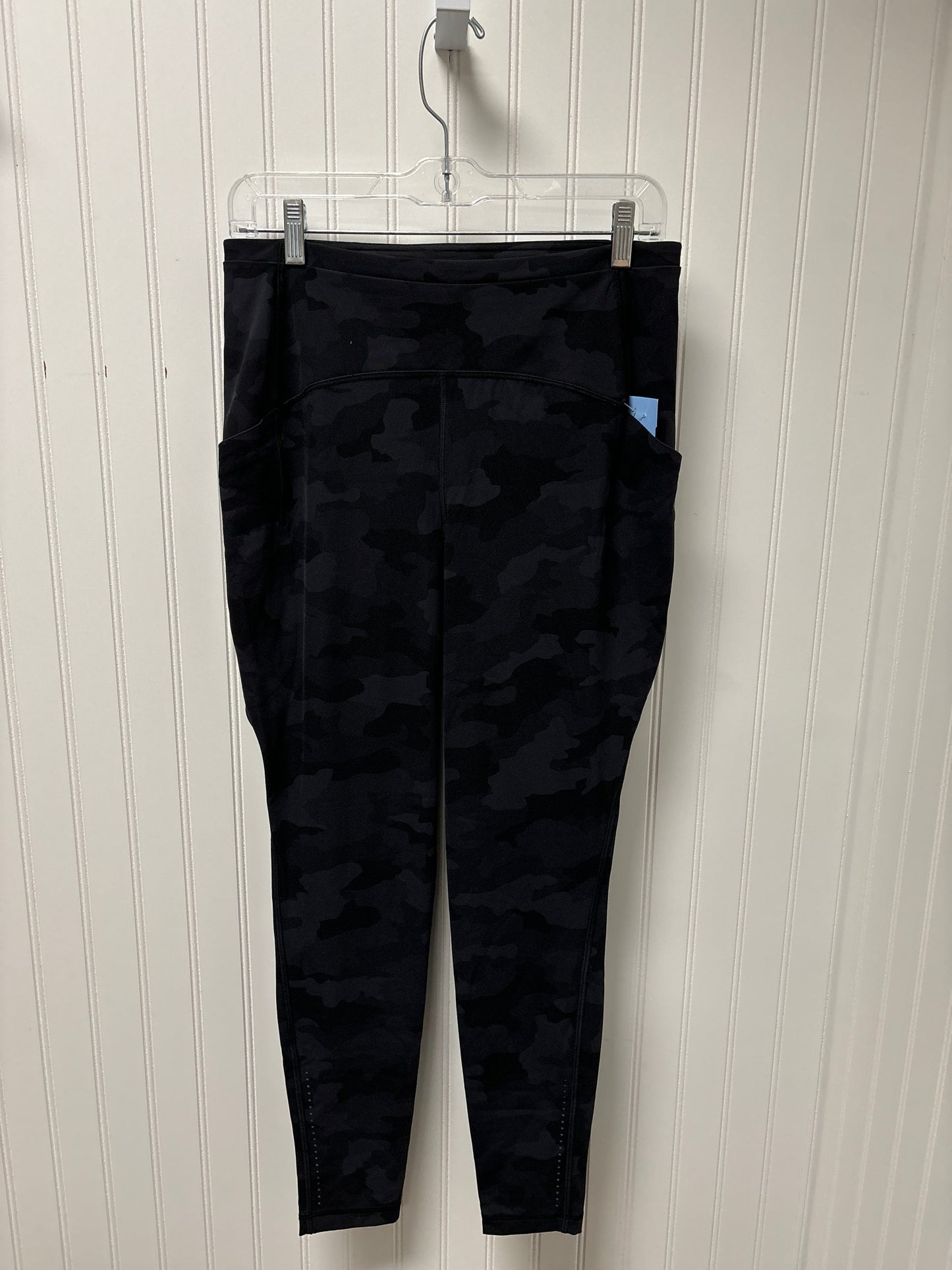 Athletic Leggings By Lululemon In Camouflage Print, Size: M