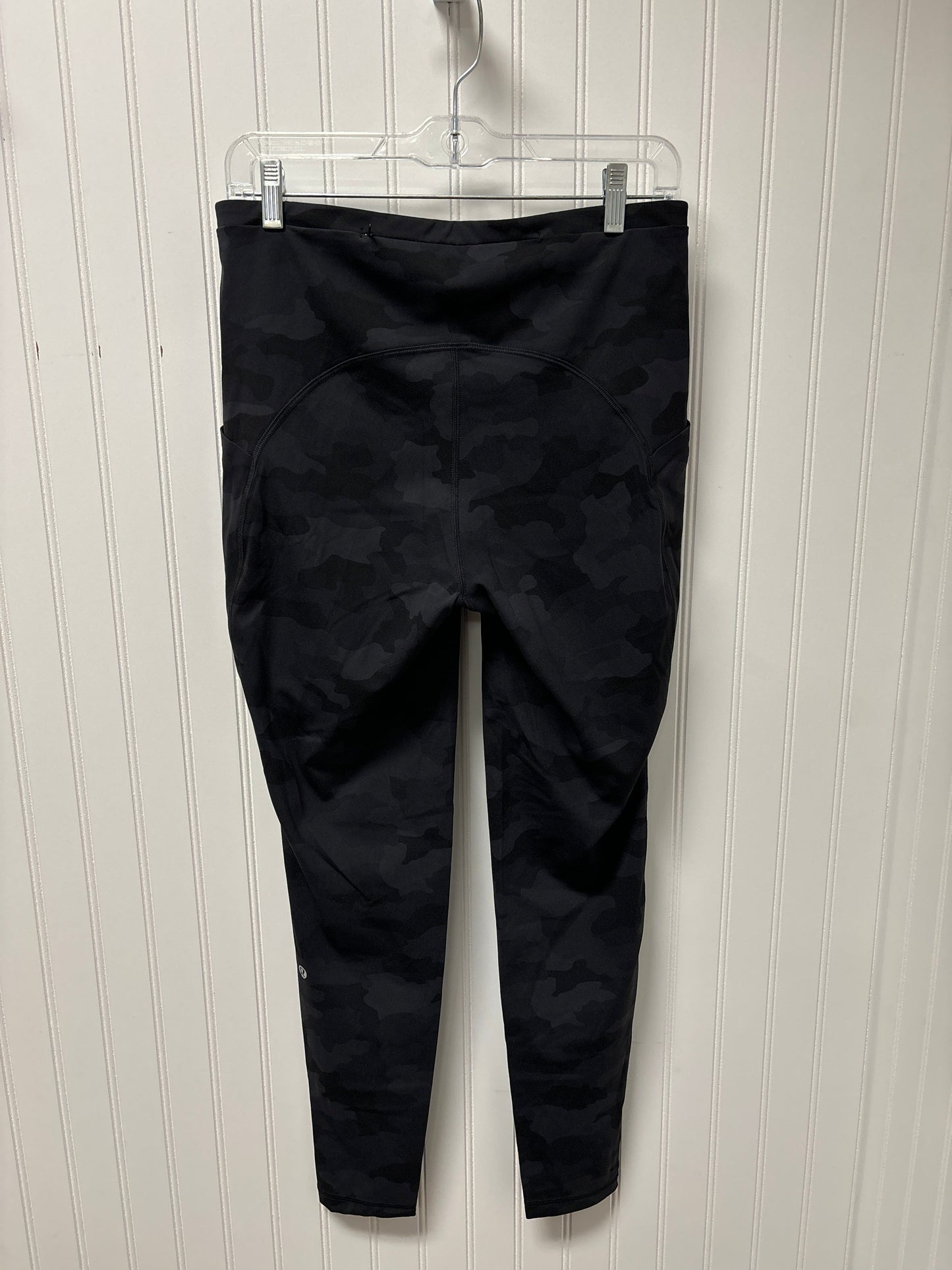 Athletic Leggings By Lululemon In Camouflage Print, Size: M