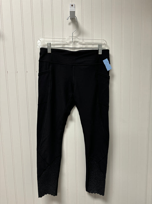 Athletic Leggings Capris By Lululemon In Black, Size: M