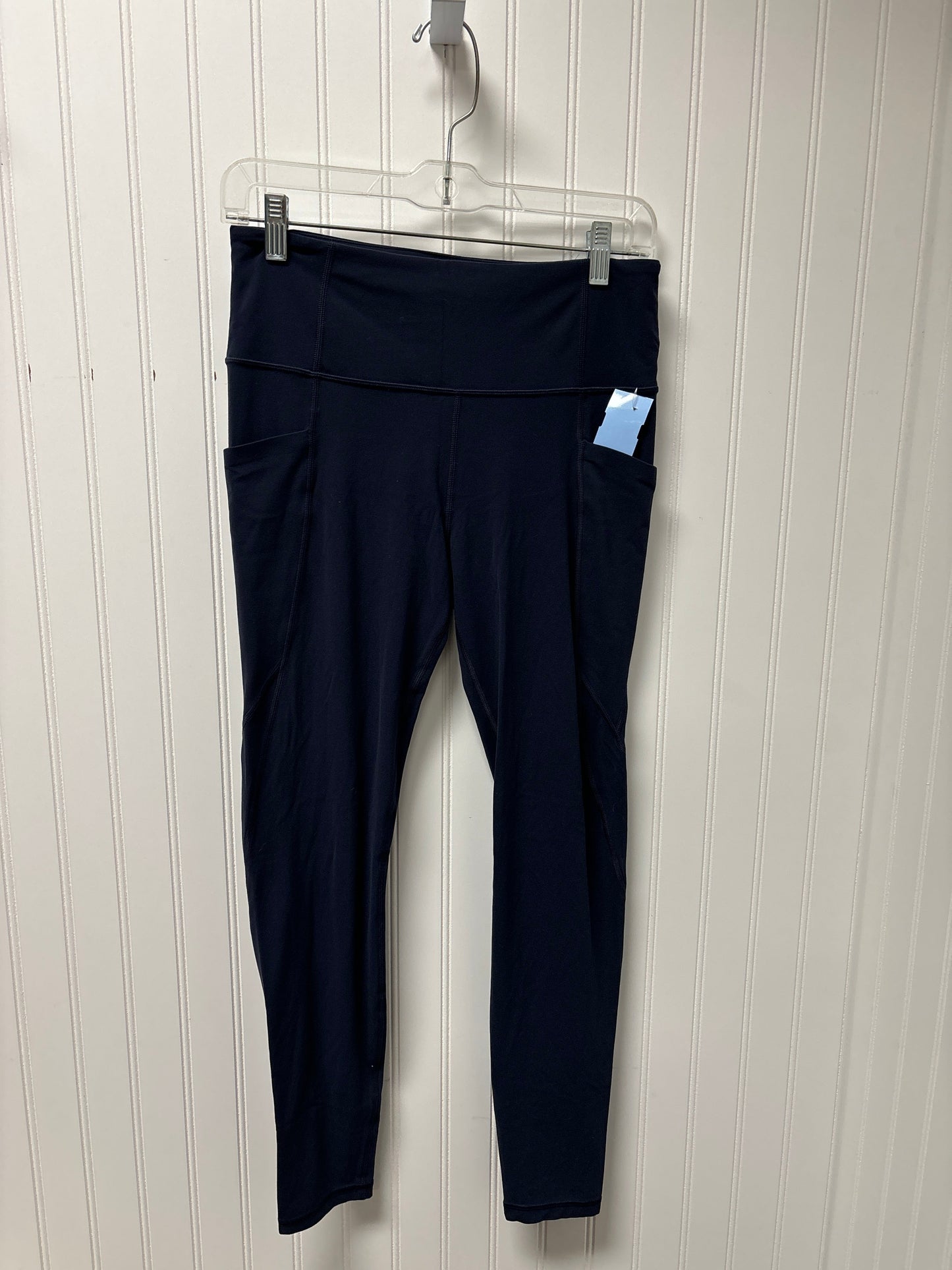 Athletic Leggings By Athleta In Blue, Size: M