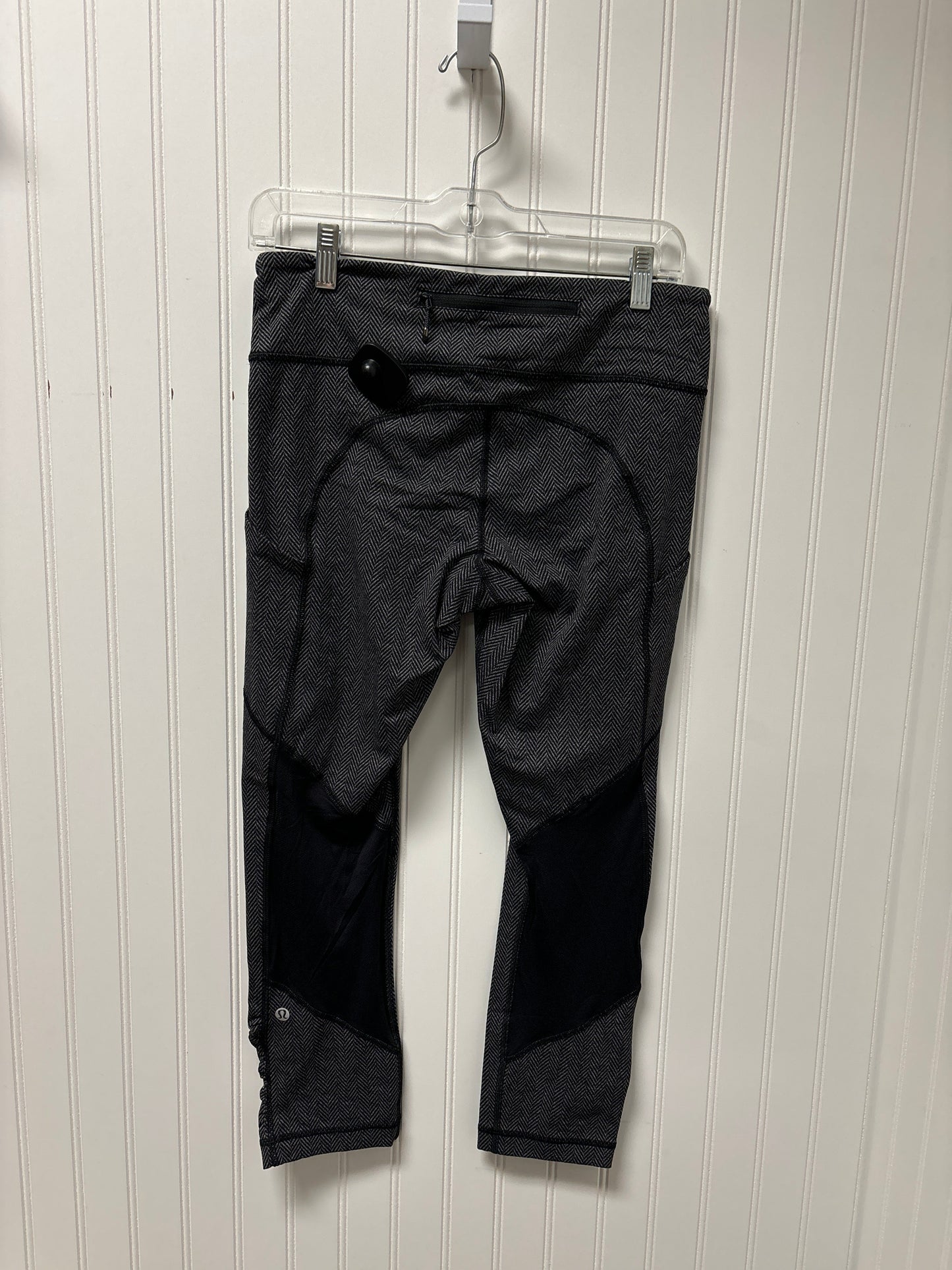 Athletic Leggings By Lululemon In Grey, Size: M