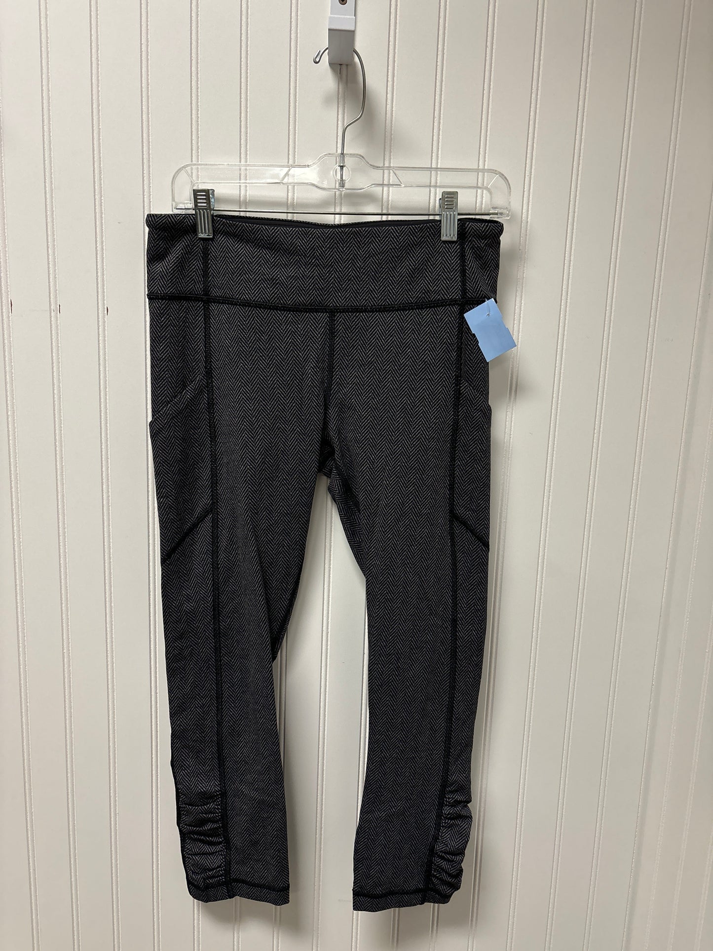 Athletic Leggings By Lululemon In Grey, Size: M