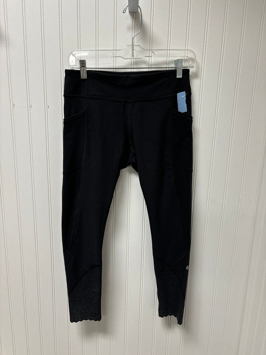 Athletic Leggings By Lululemon In Black, Size: M