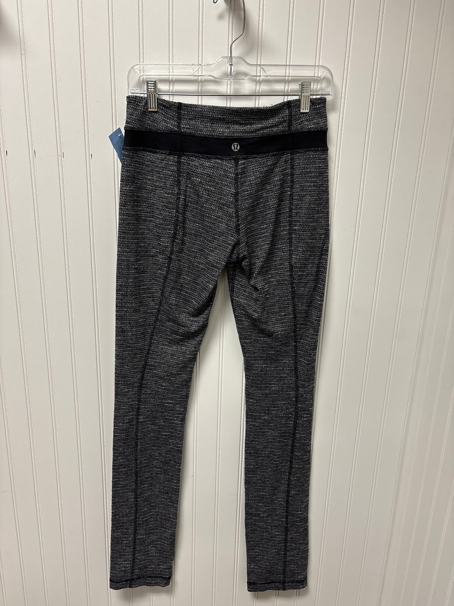 Athletic Leggings By Lululemon In Grey, Size: M