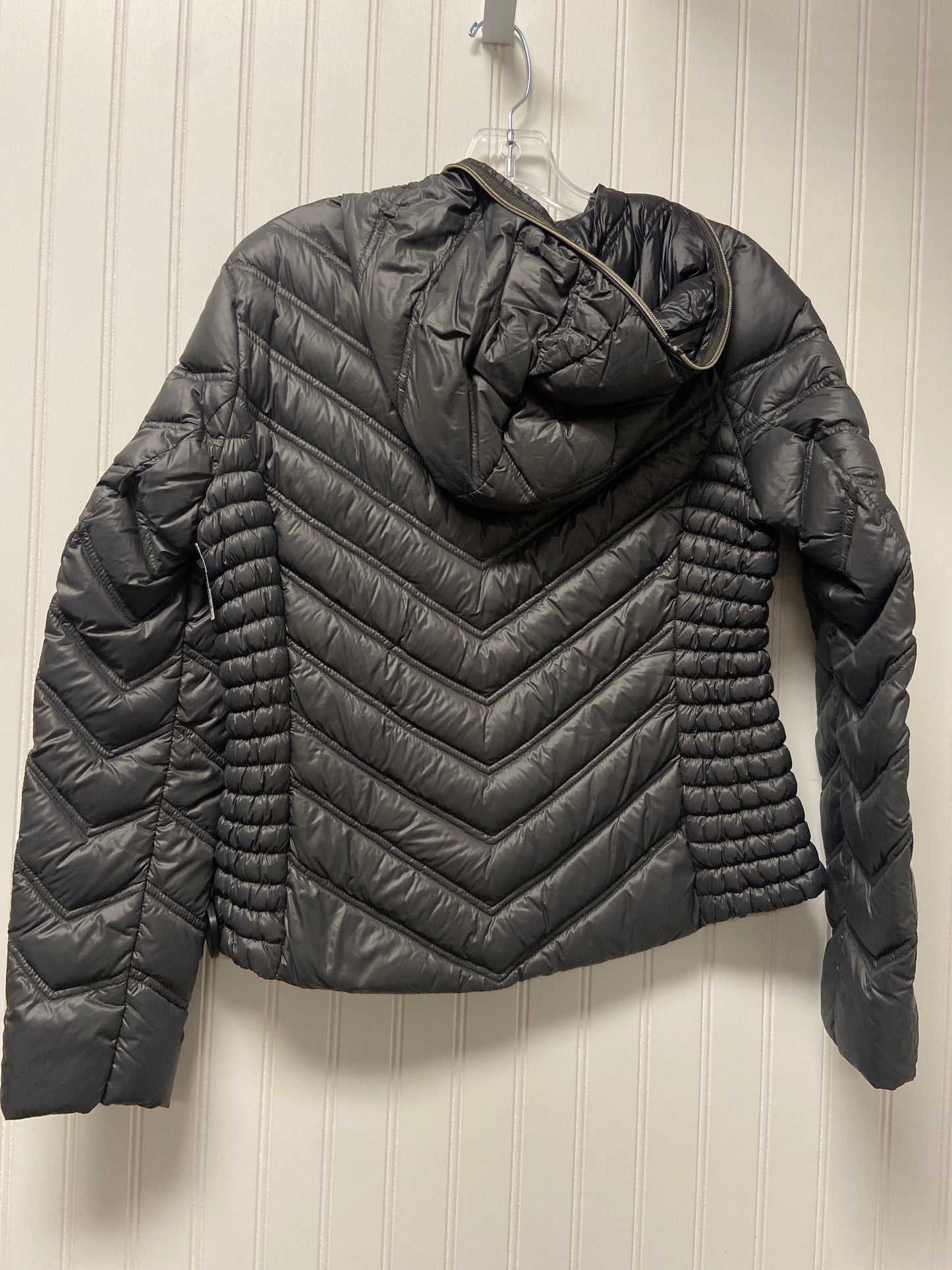 Jacket Puffer & Quilted By Laundry In Grey, Size: L