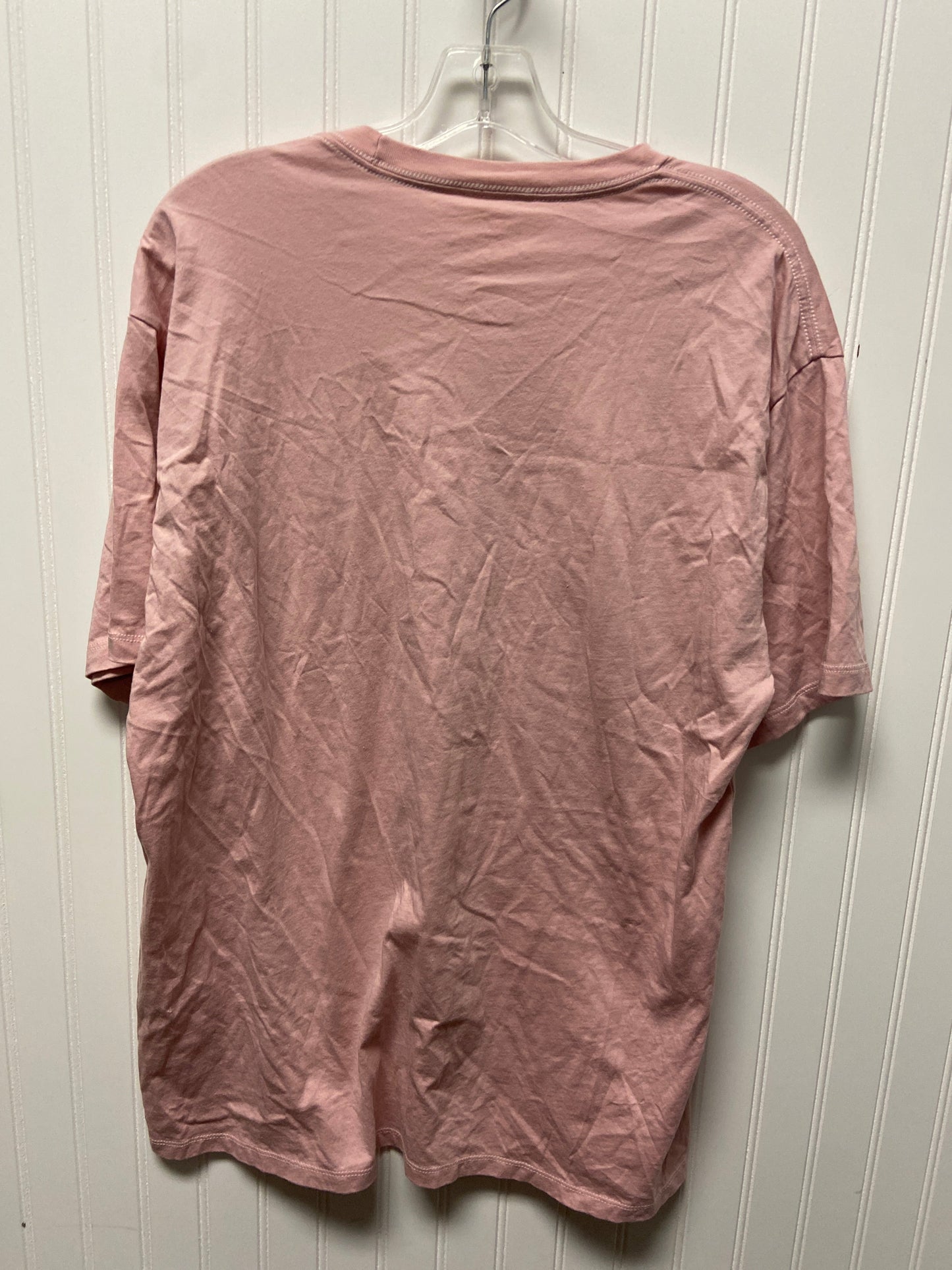 Top Short Sleeve Basic By Ariat In Pink, Size: Xl