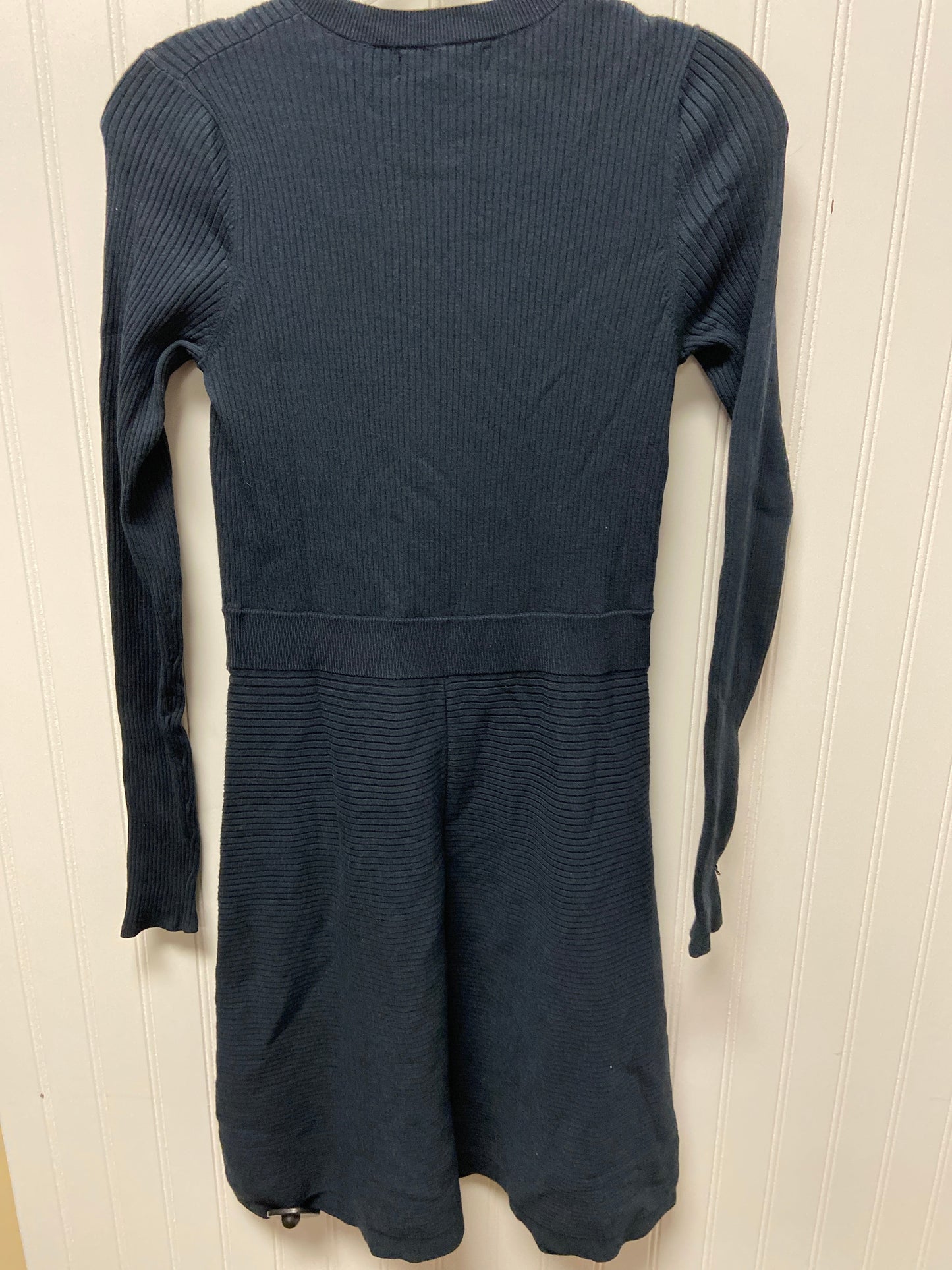 Dress Sweater By Banana Republic In Navy, Size: S