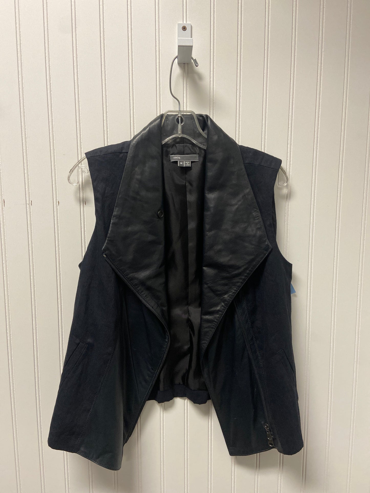 Vest Other By Vince In Navy, Size: M