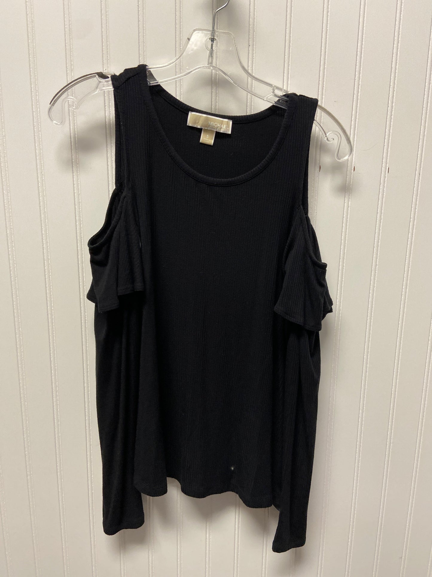 Top Long Sleeve Basic By Michael By Michael Kors In Black, Size: S