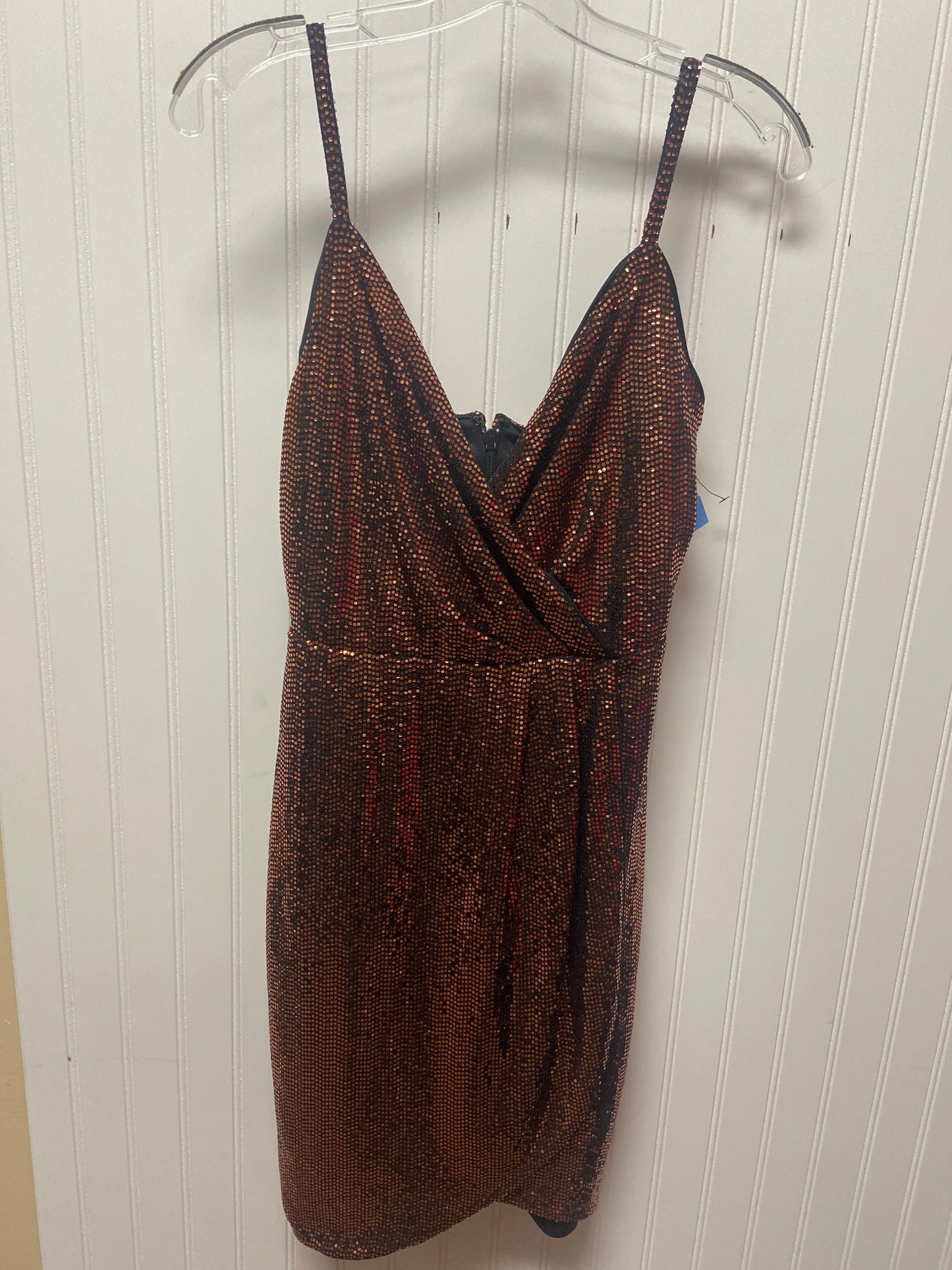 Dress Party Short By Guess In Brown, Size: M