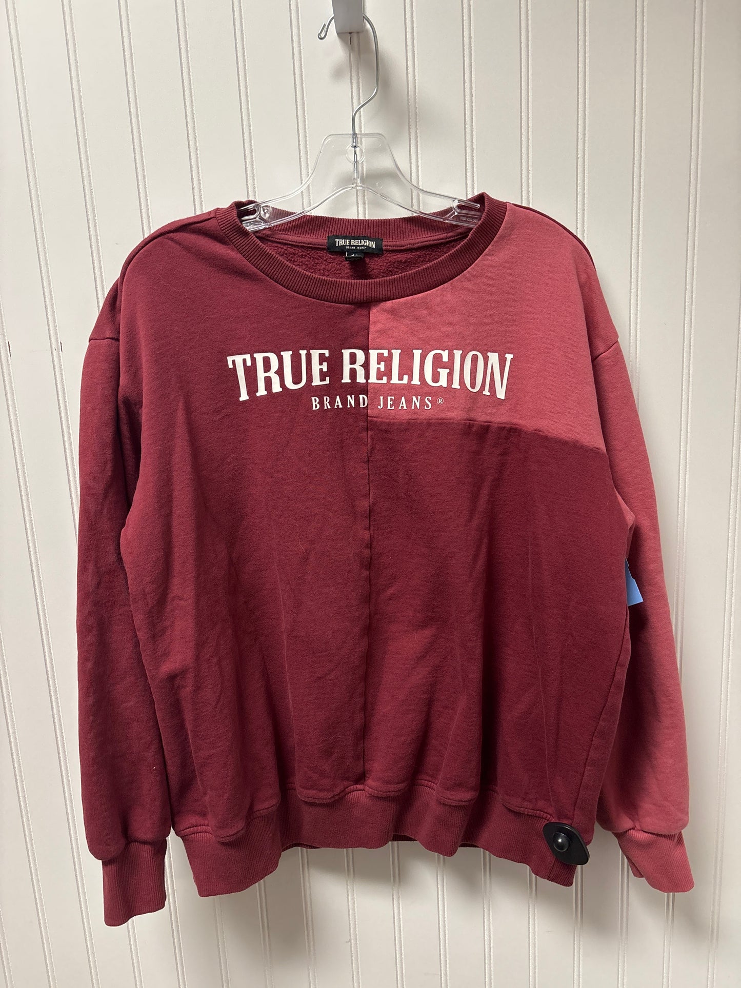 Sweater By True Religion In Pink, Size: Sp