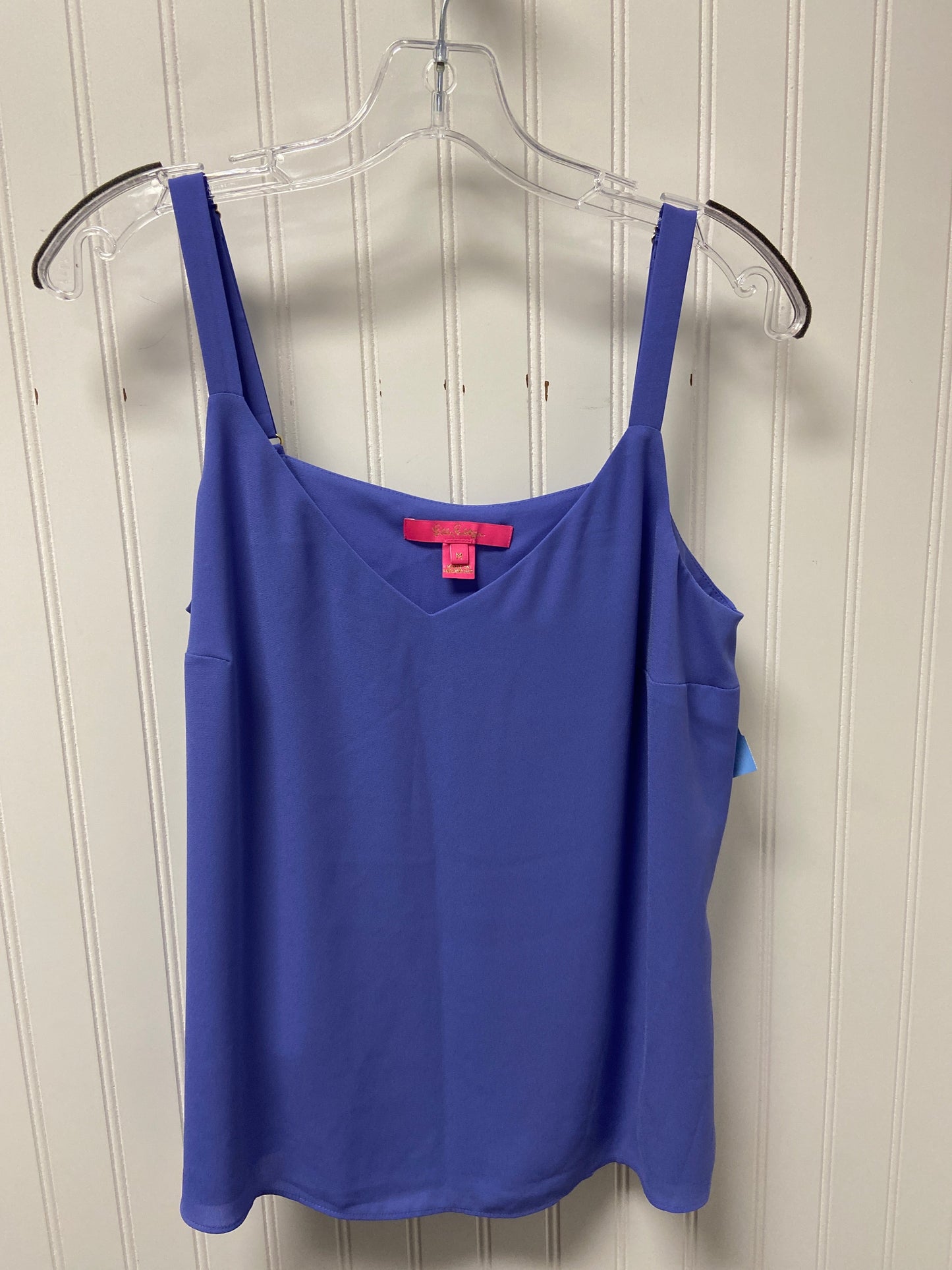 Top Sleeveless Designer By Lilly Pulitzer In Purple, Size: M