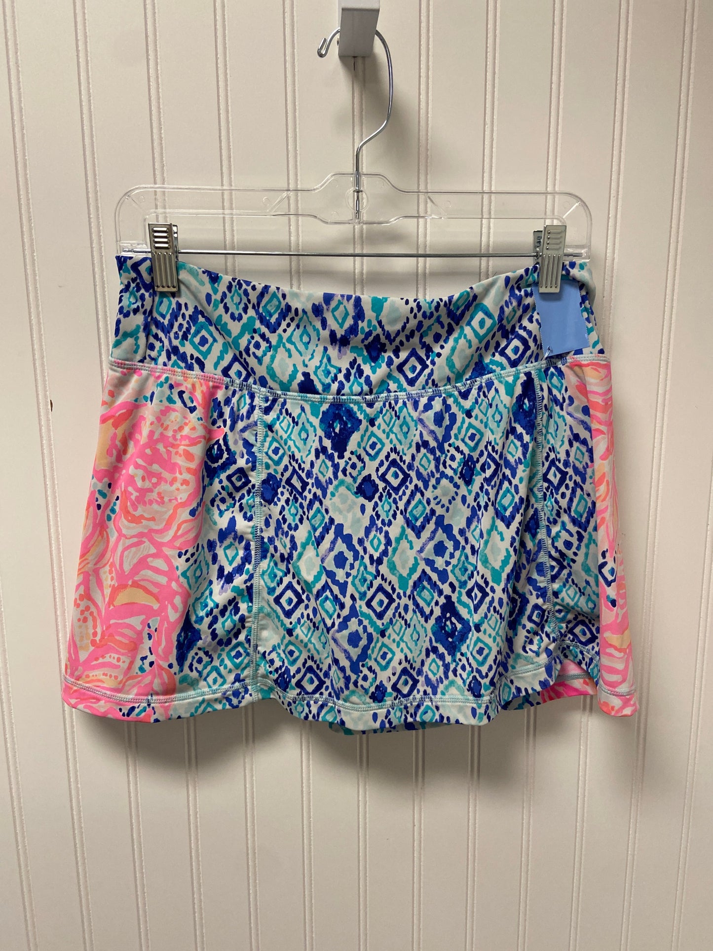 Skort Designer By Lilly Pulitzer In Blue & Pink, Size: S