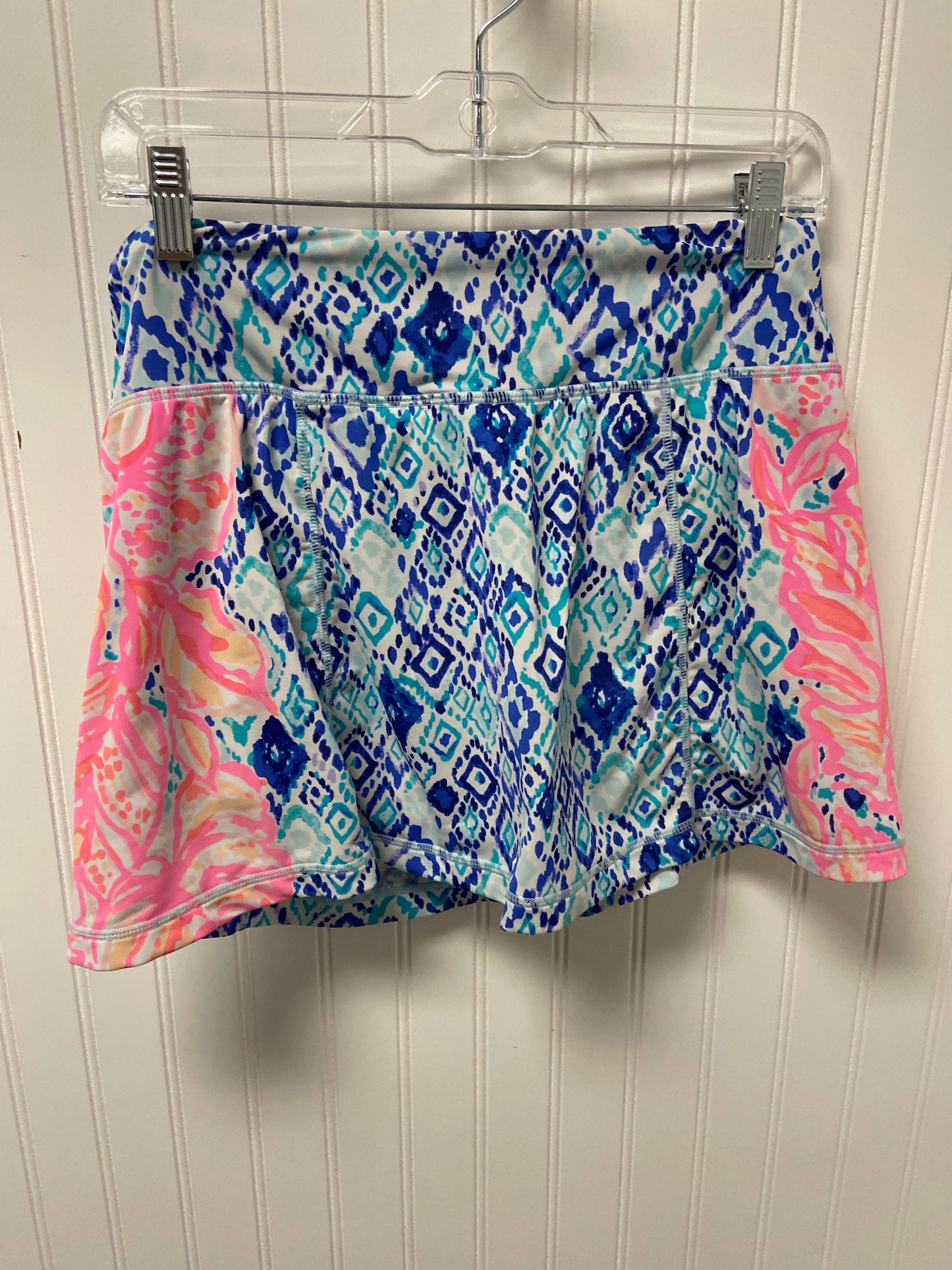 Skort Designer By Lilly Pulitzer In Blue & Pink, Size: S